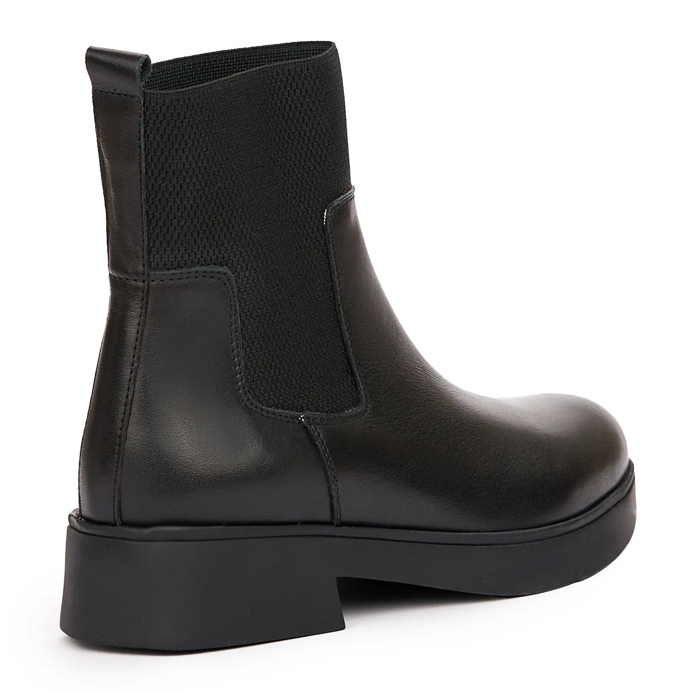 Ghete Piele Naturala neagra 3943 - Image 2