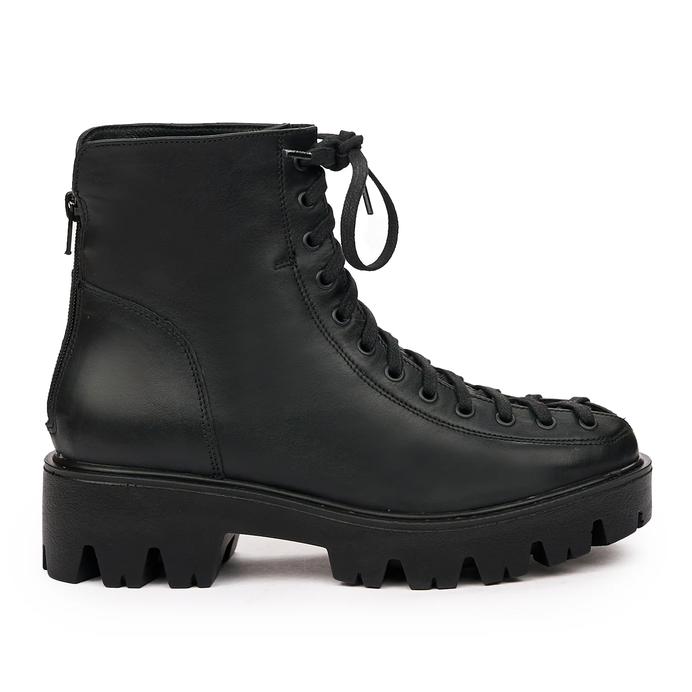 Ghete Piele Naturala neagra 8234