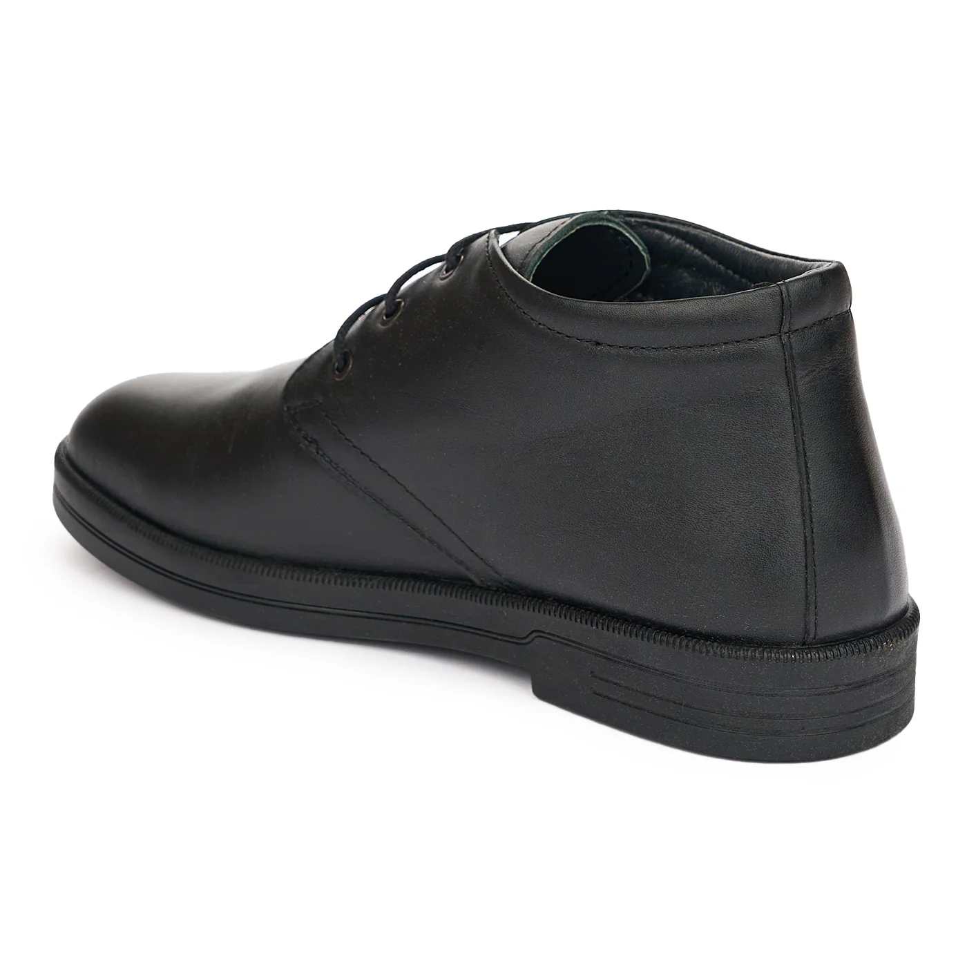 Ghete Piele Negre Barbati Casual 7344 - Image 2