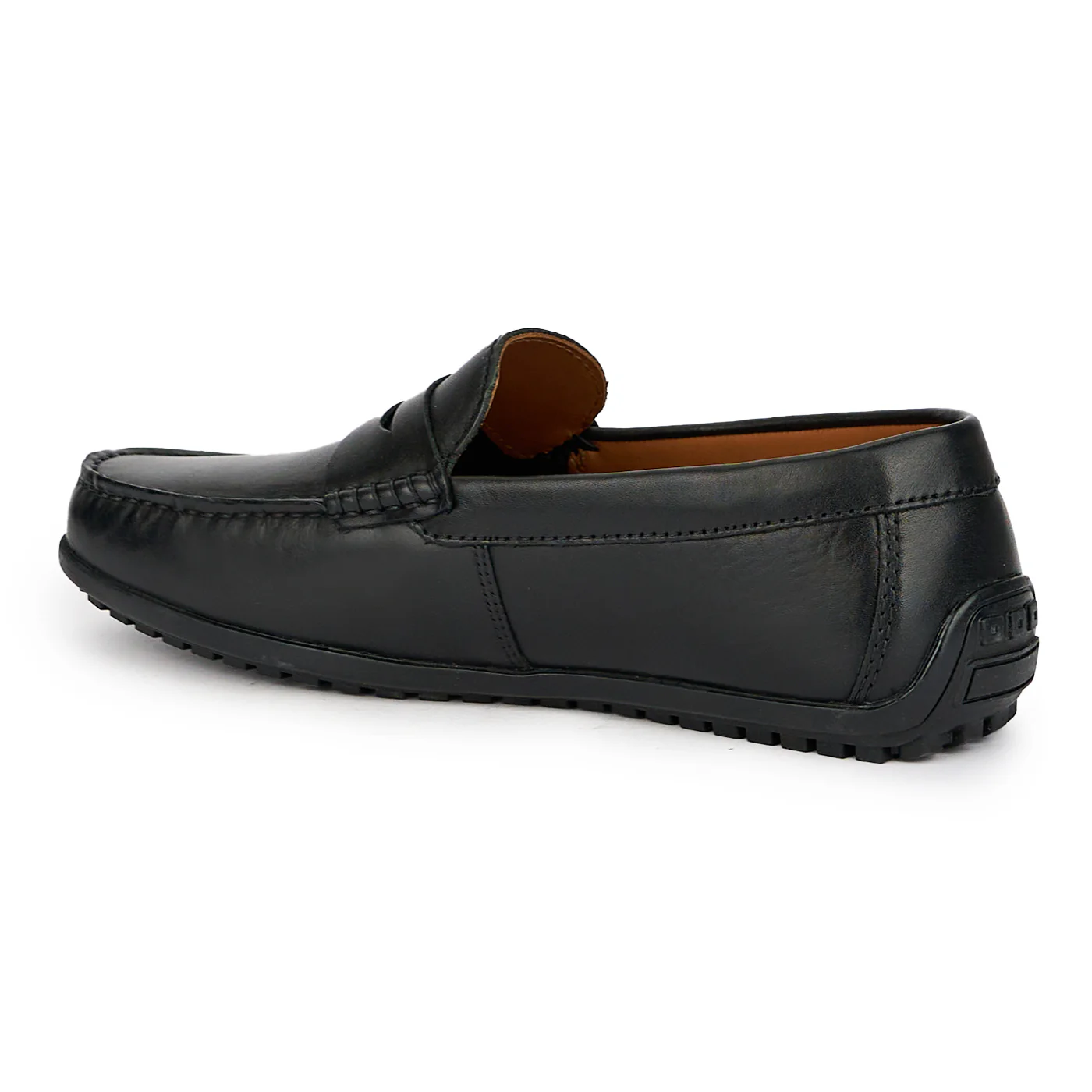 Mocasini barbati din piele naturala neagra 7740 - Image 2