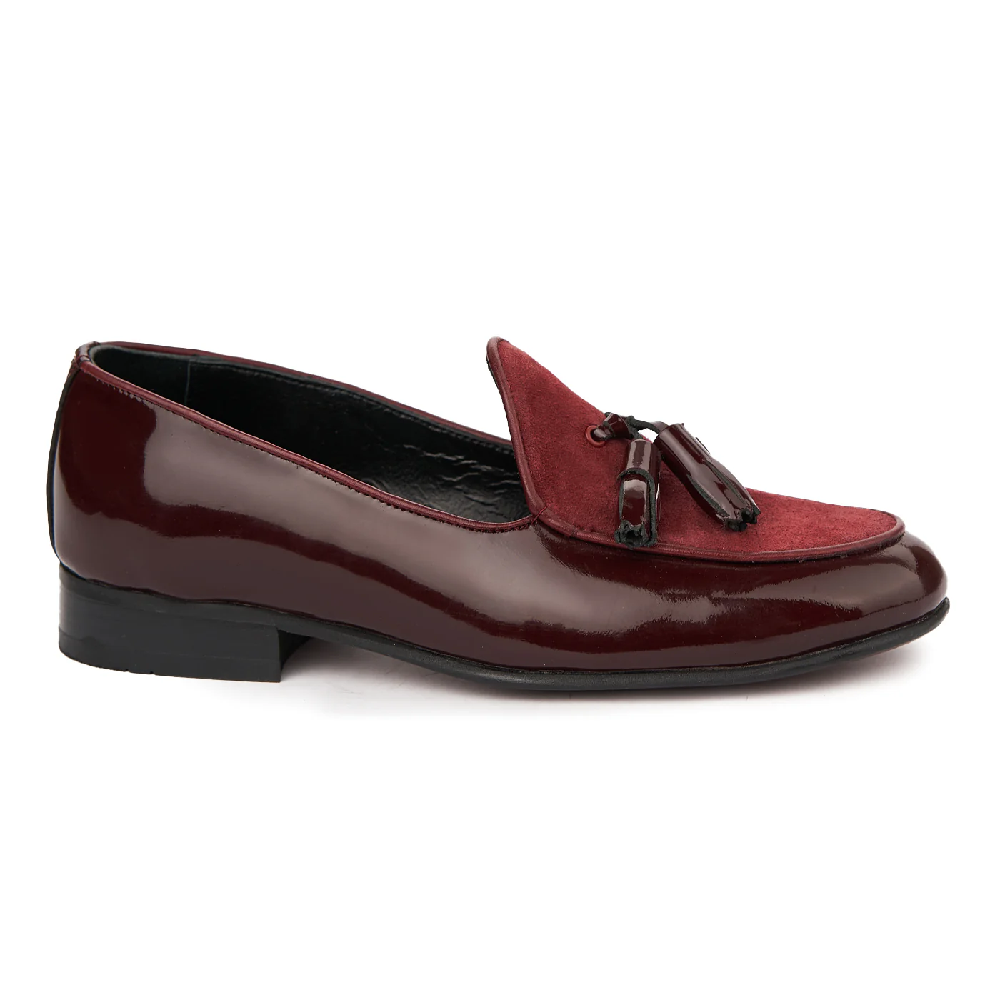 Mocasini Eleganti Din Piele Naturala Visiniu Box 1129