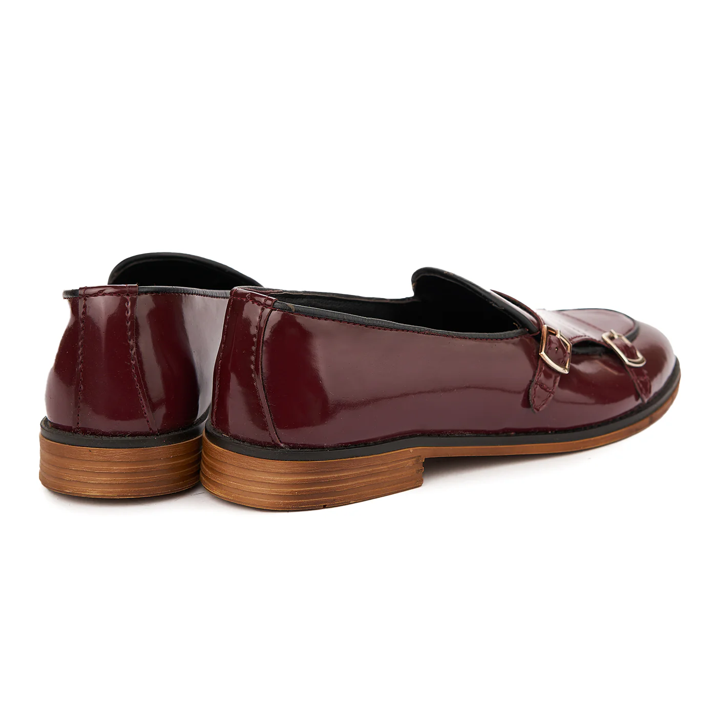 Mocasini Eleganti Din Piele Naturala Visiniu Box 7001 - Image 2
