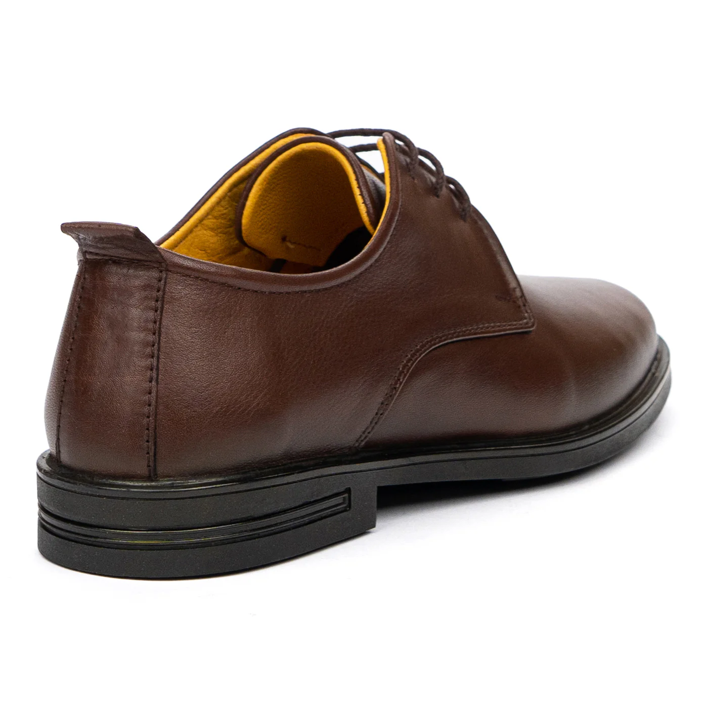 Pantofi barbatesti din piele naturala maro 7239 - Image 2