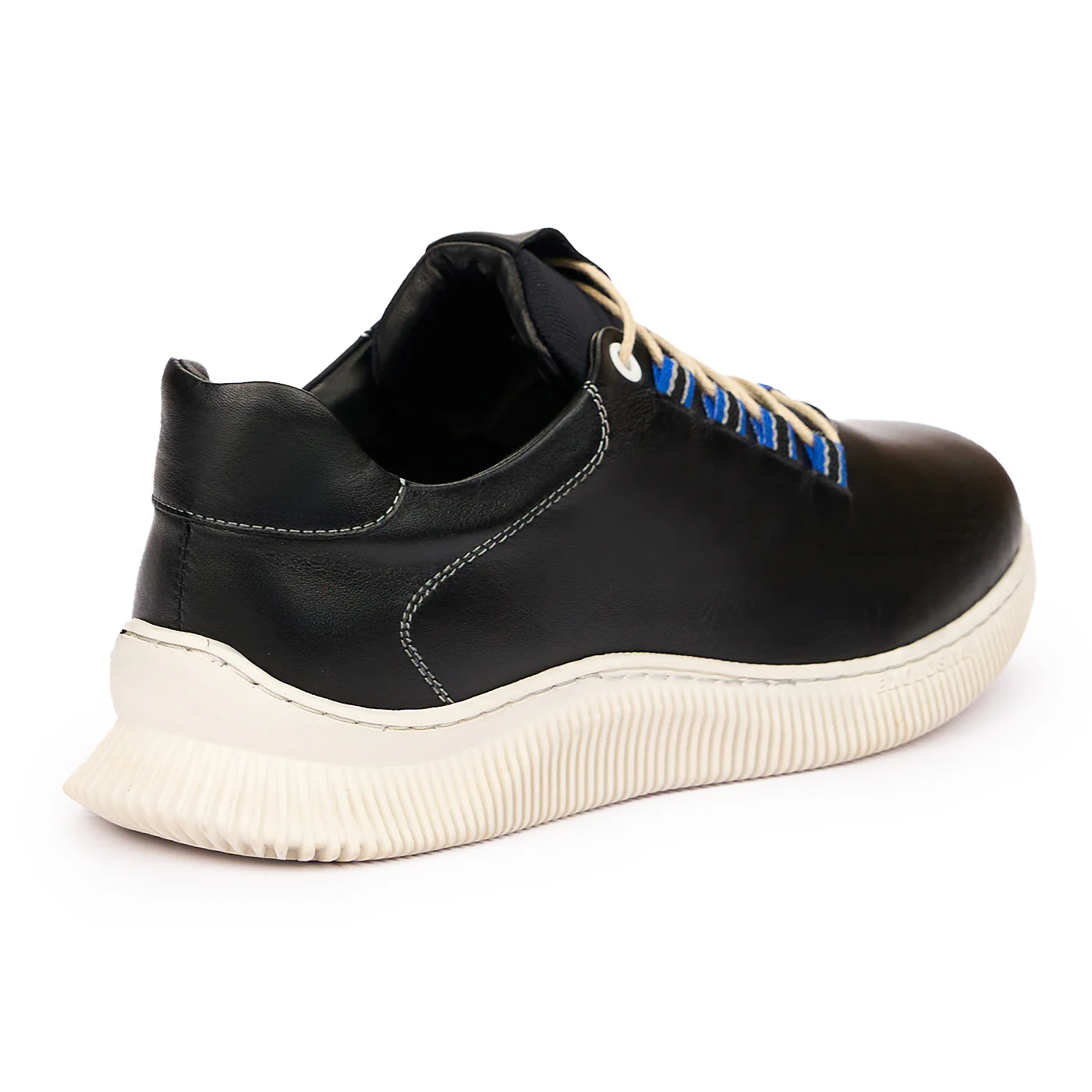 Pantofi barbatesti din piele naturala neagra 7221 - Image 2