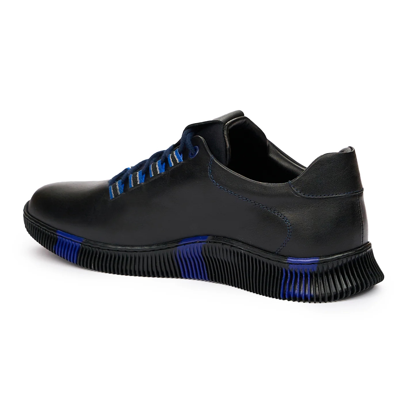 Pantofi barbatesti din piele naturala neagra 7223 - Image 3