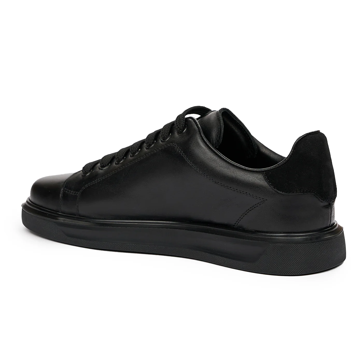 Pantofi barbatesti din piele naturala neagra 7224 - Image 3