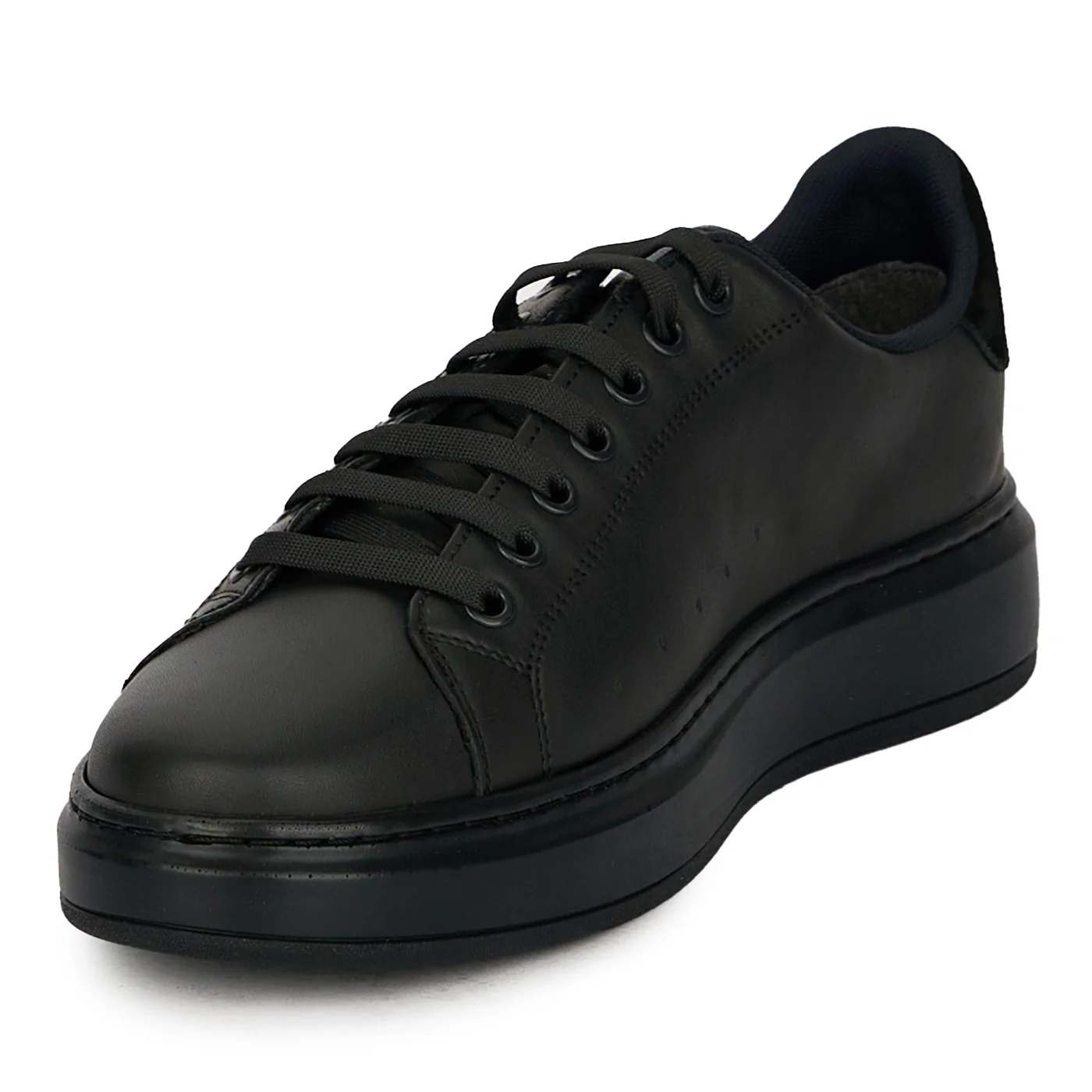 Pantofi barbatesti din piele naturala neagra 7831 - Image 3