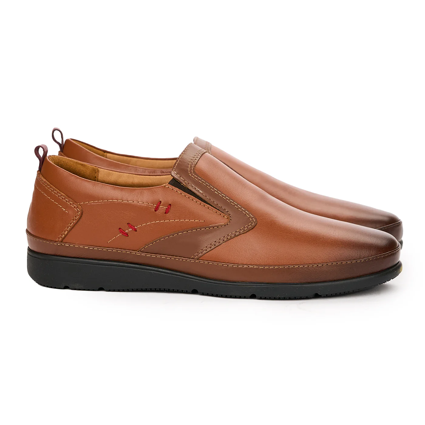 Pantofi barbati casual din piele naturala maro 7094