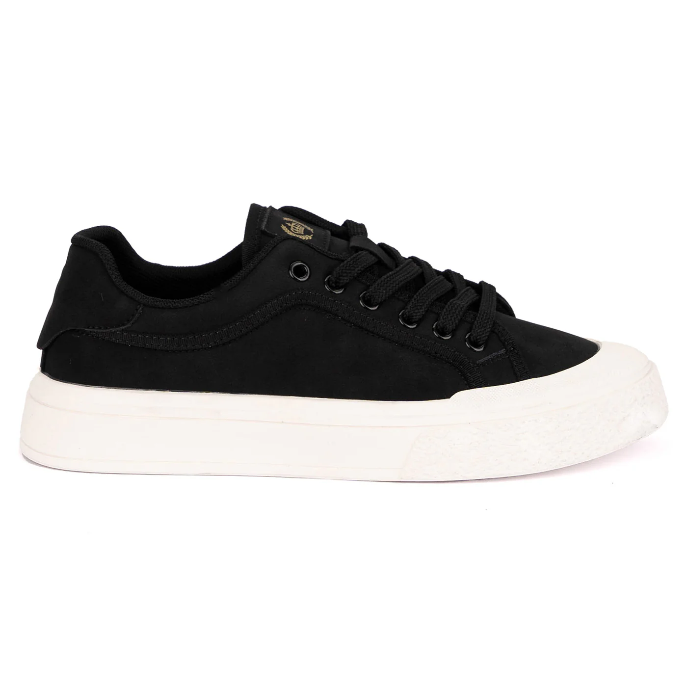 Pantofi barbati casual din piele naturala neagra 7917