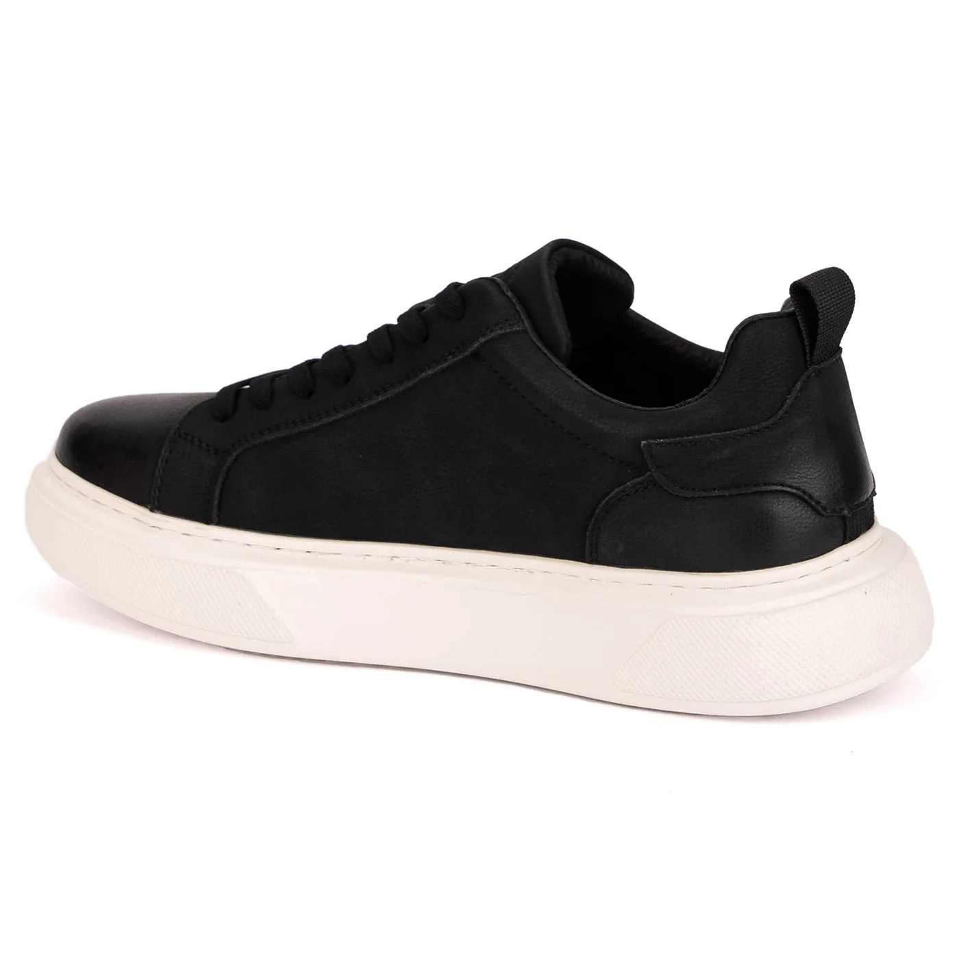 Pantofi barbati casual din piele naturala neagra 7922 - Image 2