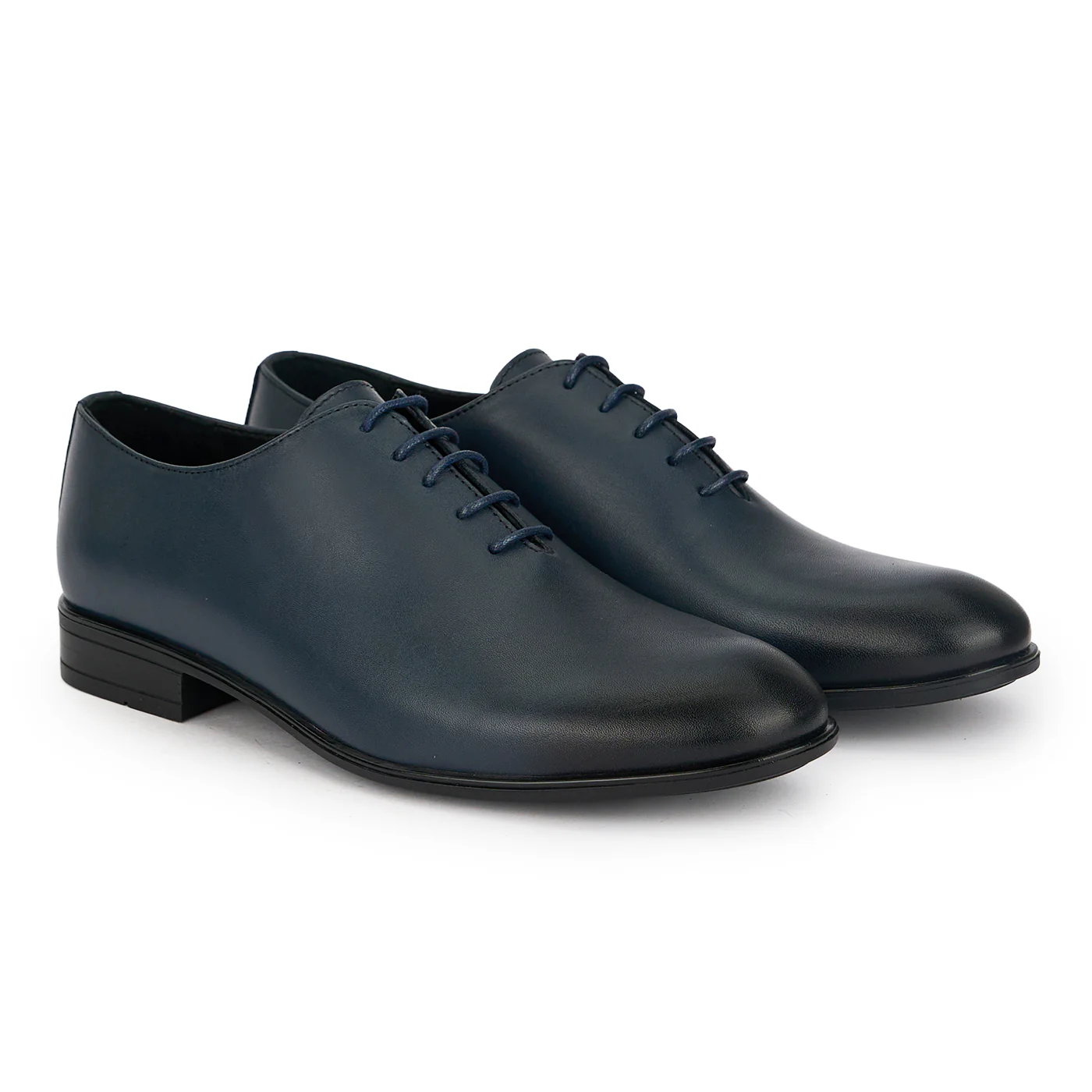 Pantofi barbati din piele naturala bleumarin 7576