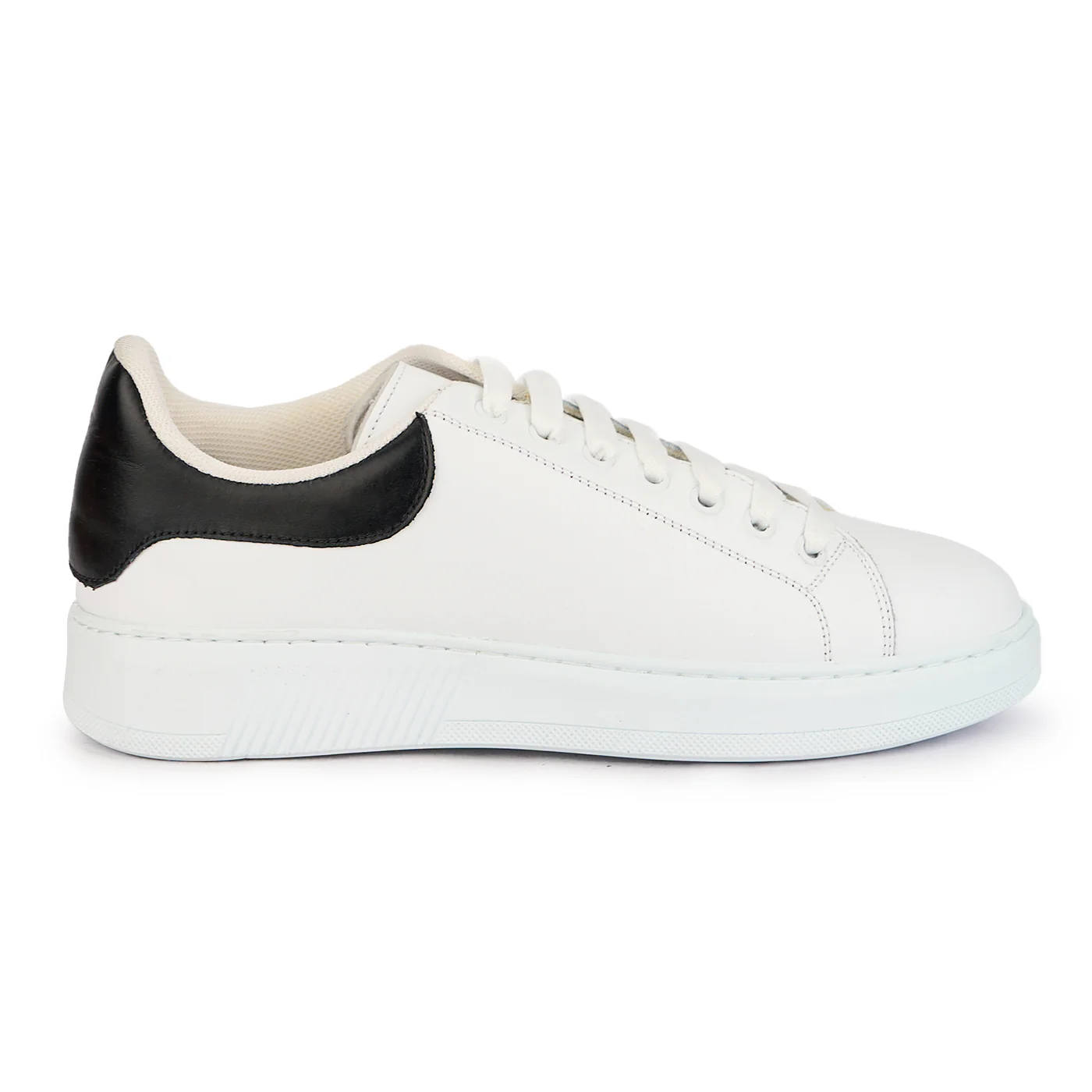Pantofi barbati din piele naturala alba 7765