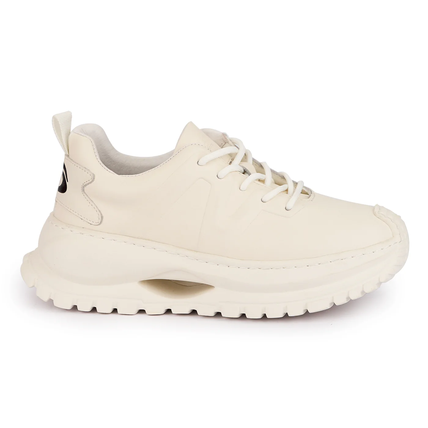 Pantofi barbati din piele naturala alba 7771