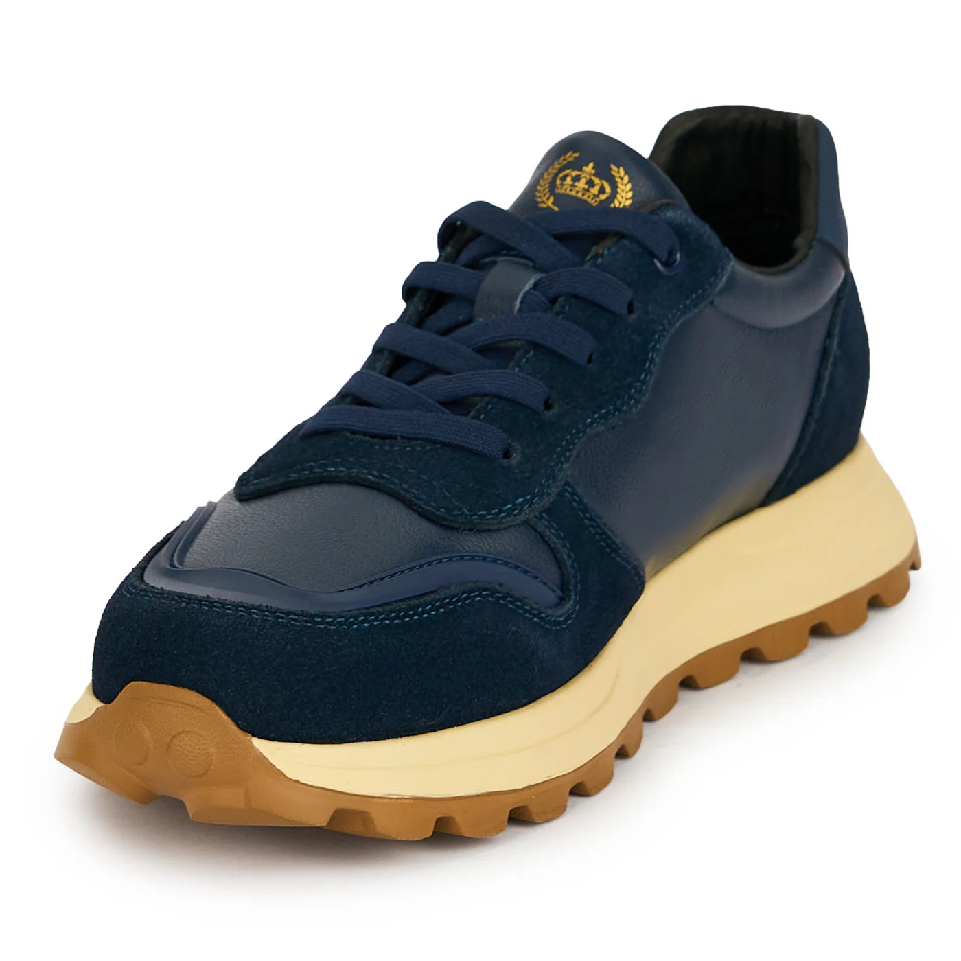 Pantofi barbati din piele naturala bleumarin 20066 - Image 3