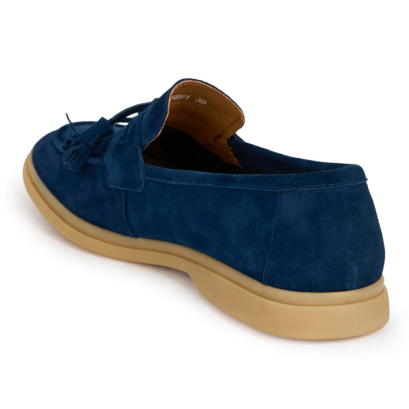 Pantofi barbati din piele naturala bleumarin 20159 - Image 2