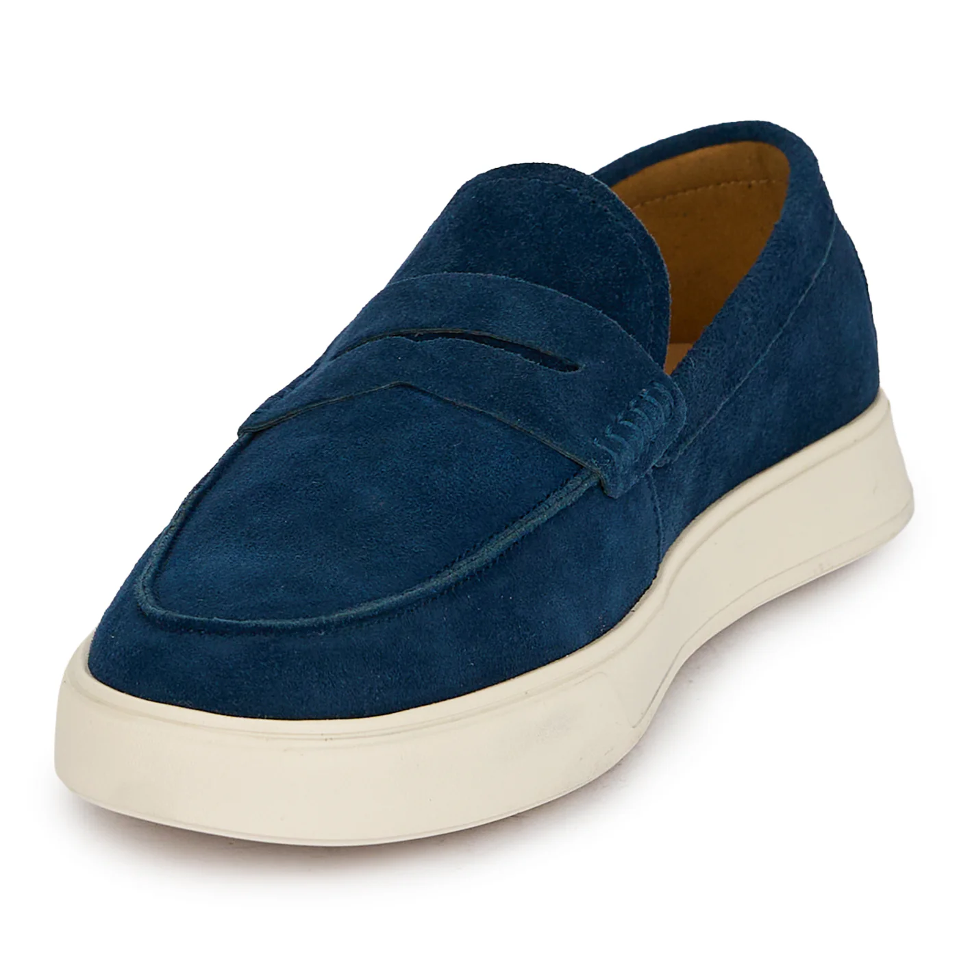 Pantofi barbati din piele naturala bleumarin 20160 - Image 3