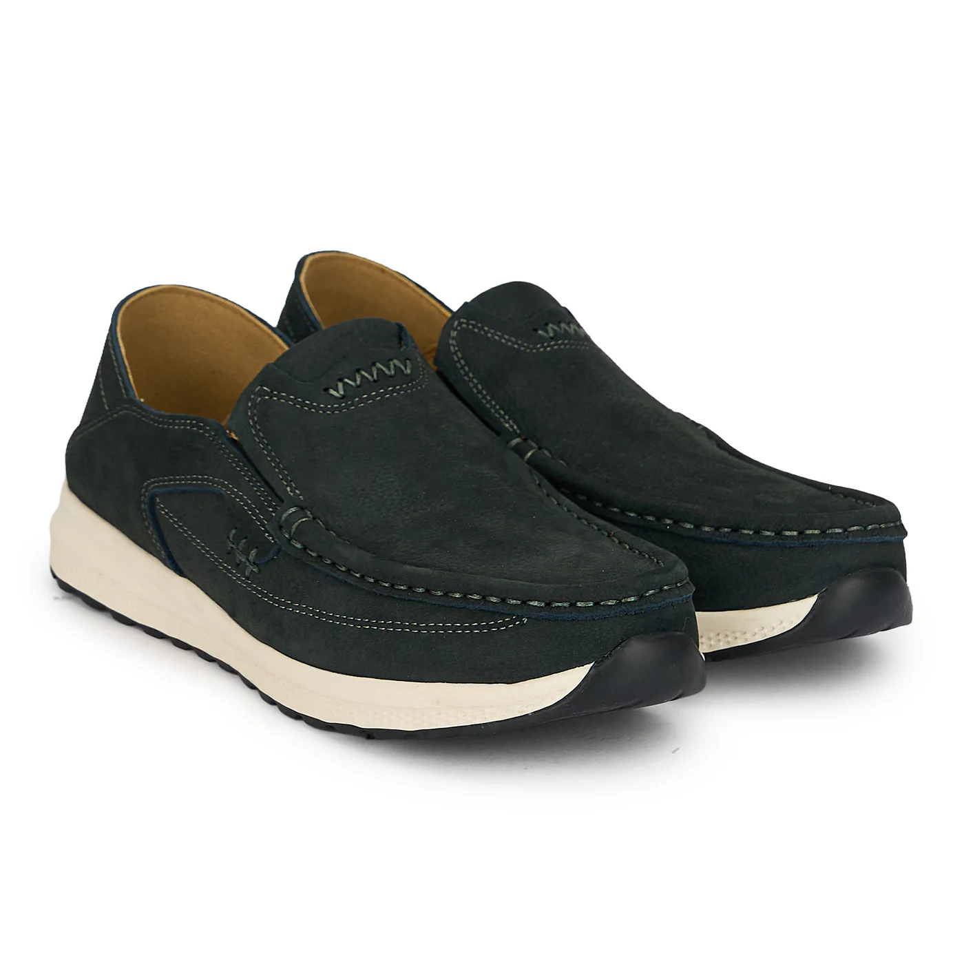 Pantofi barbati din piele naturala bleumarin 20185 - Image 4