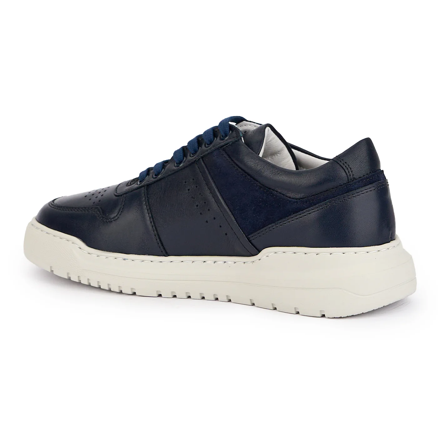 Pantofi barbati din piele naturala bleumarin 7773 - Image 2