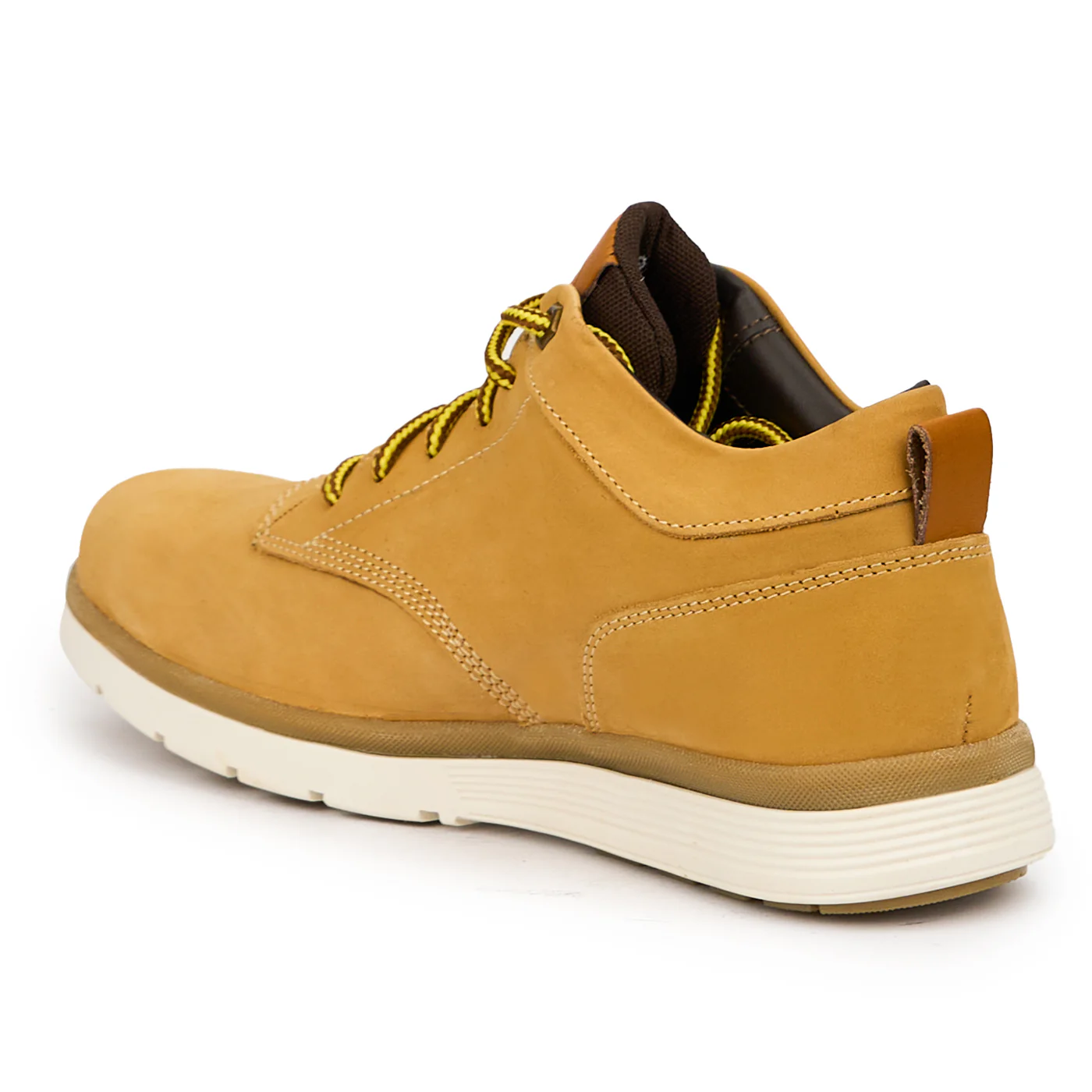 Pantofi barbati din piele naturala galbena 7557 - Image 2
