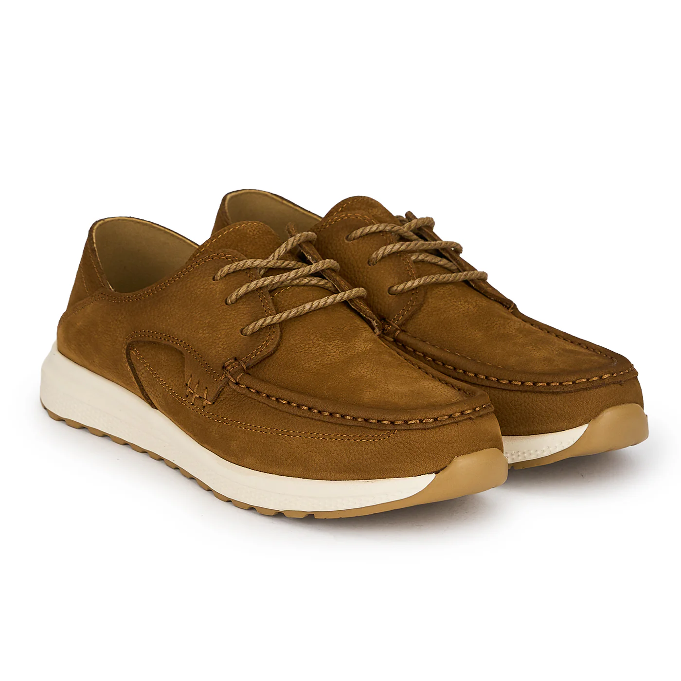Pantofi barbati din piele naturala maro 20183 - Image 4