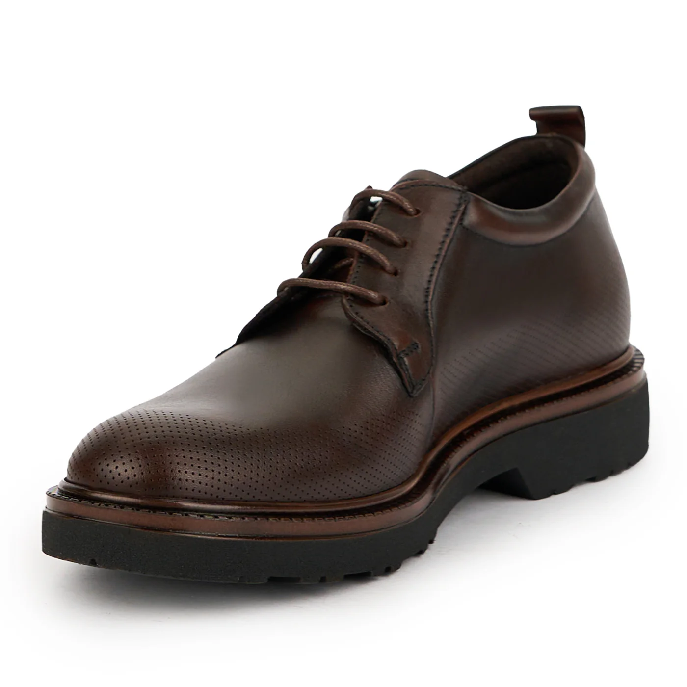 Pantofi barbati din piele naturala maro 7616 - Image 3
