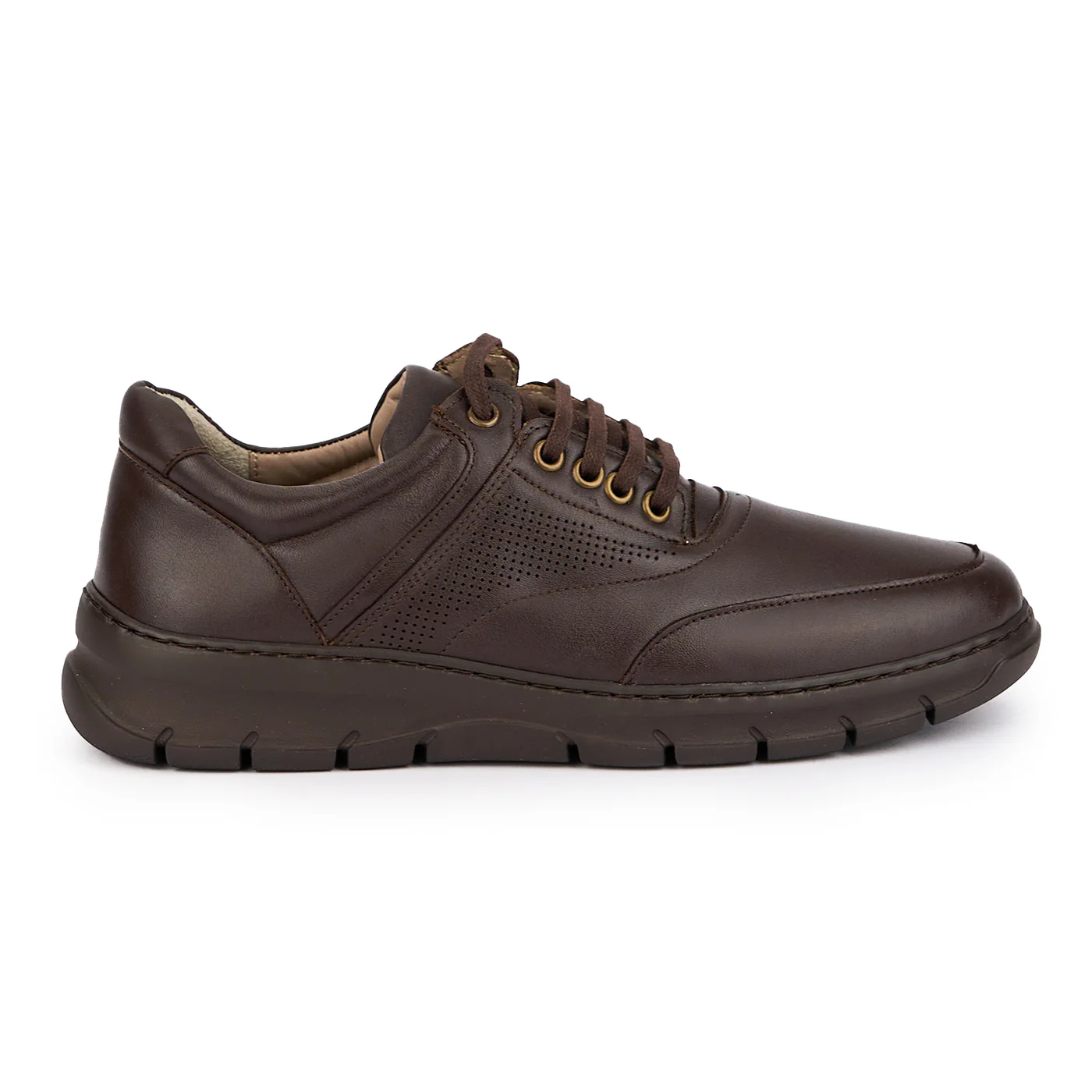 Pantofi barbati din piele naturala maro 7779