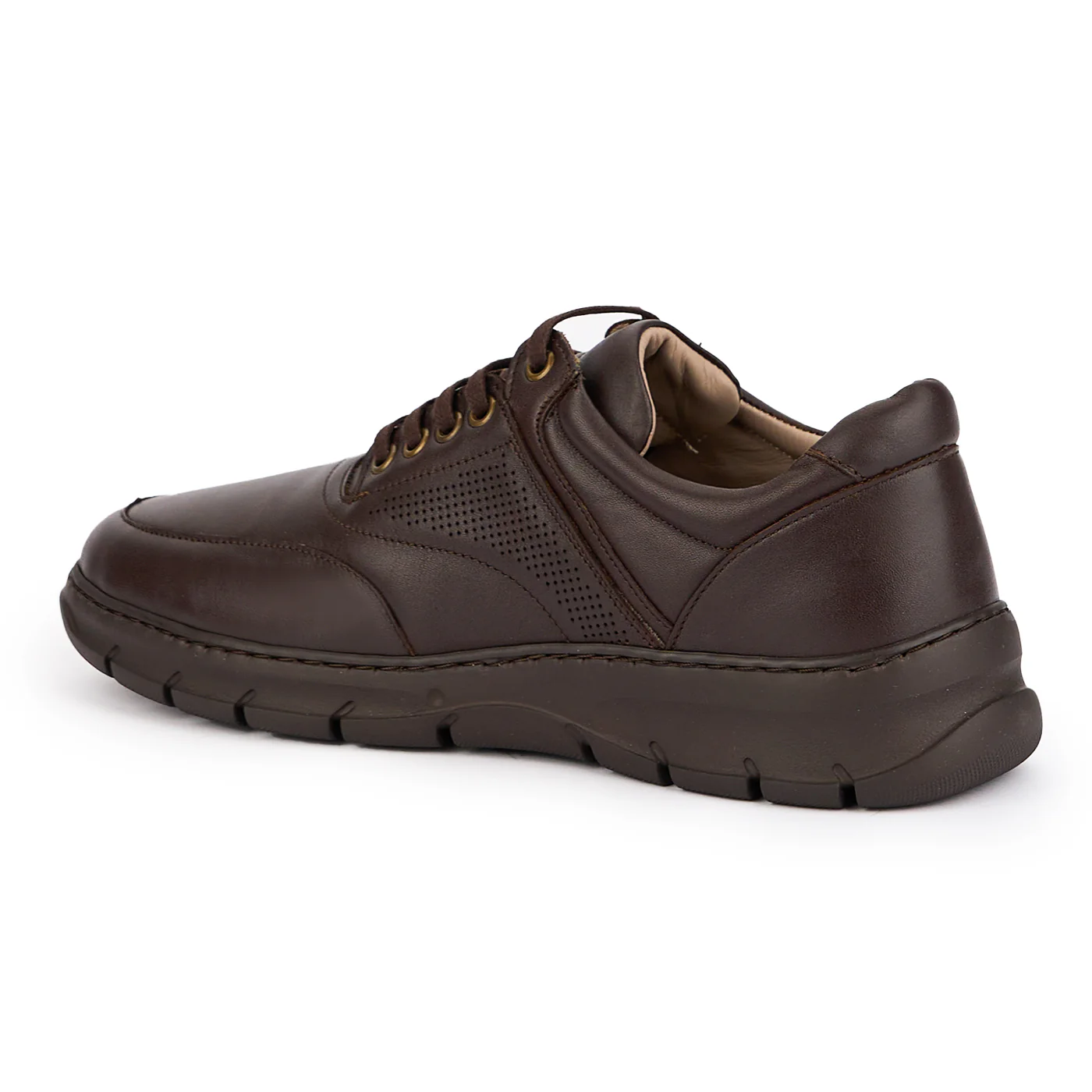 Pantofi barbati din piele naturala maro 7779 - Image 2