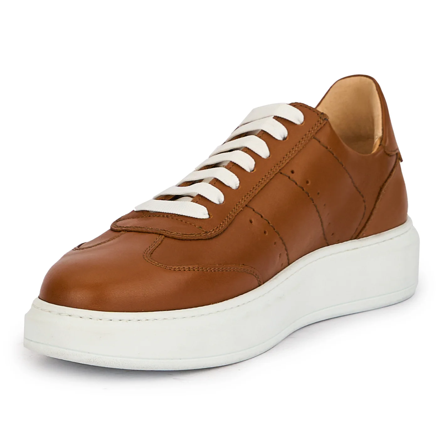 Pantofi barbati din piele naturala maro 7809 - Image 3