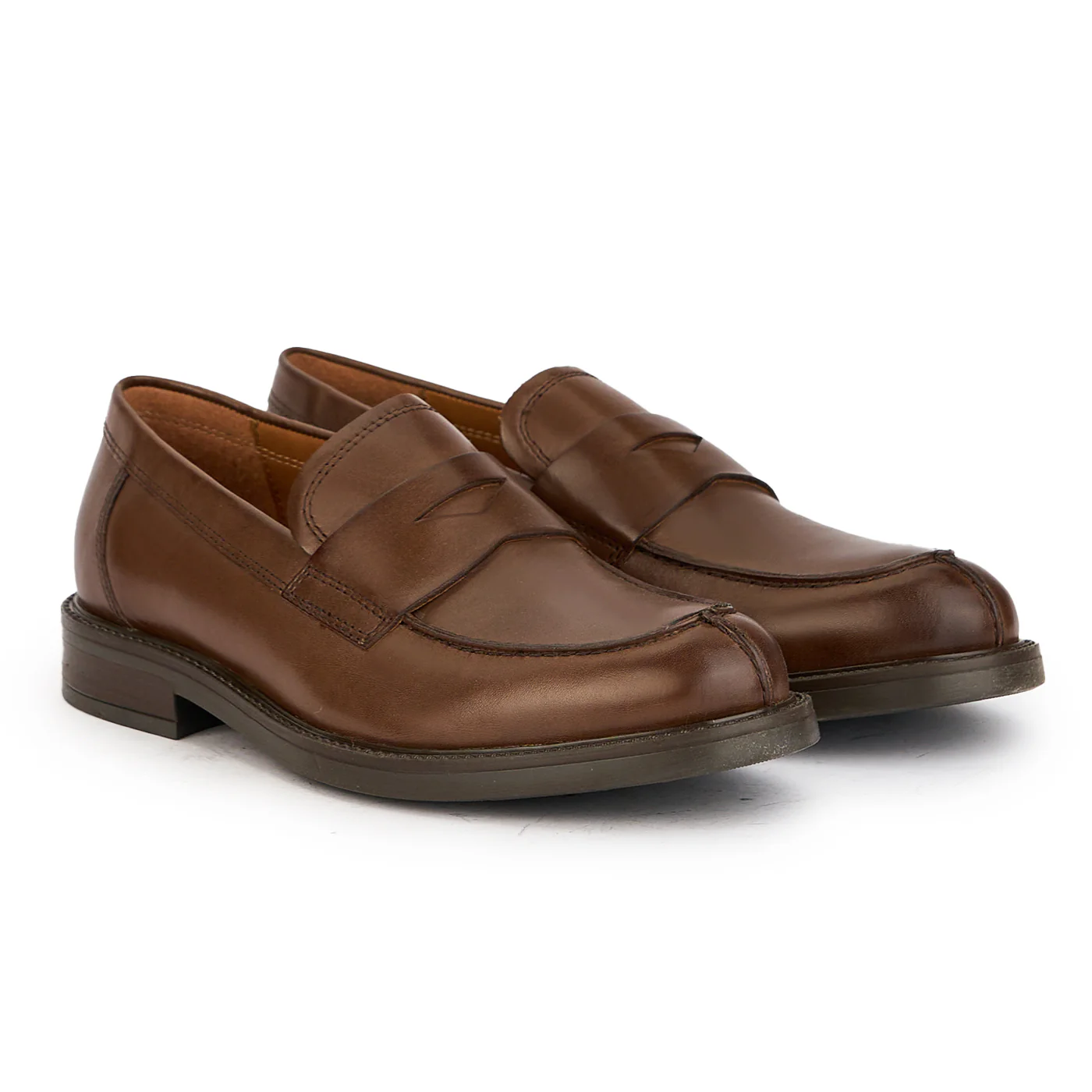 Pantofi barbati din piele naturala maro 7820 - Image 4