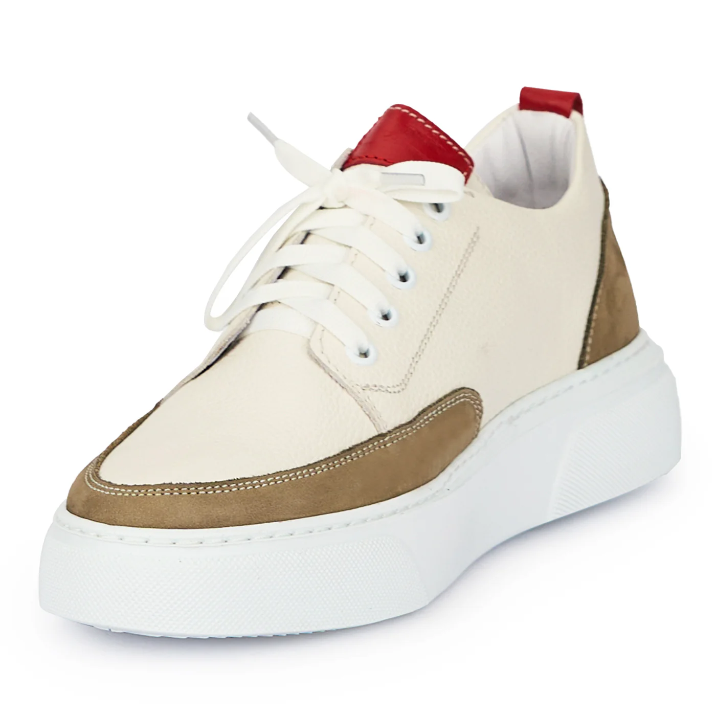 Pantofi barbati din piele naturala multicolor 7700 - Image 3