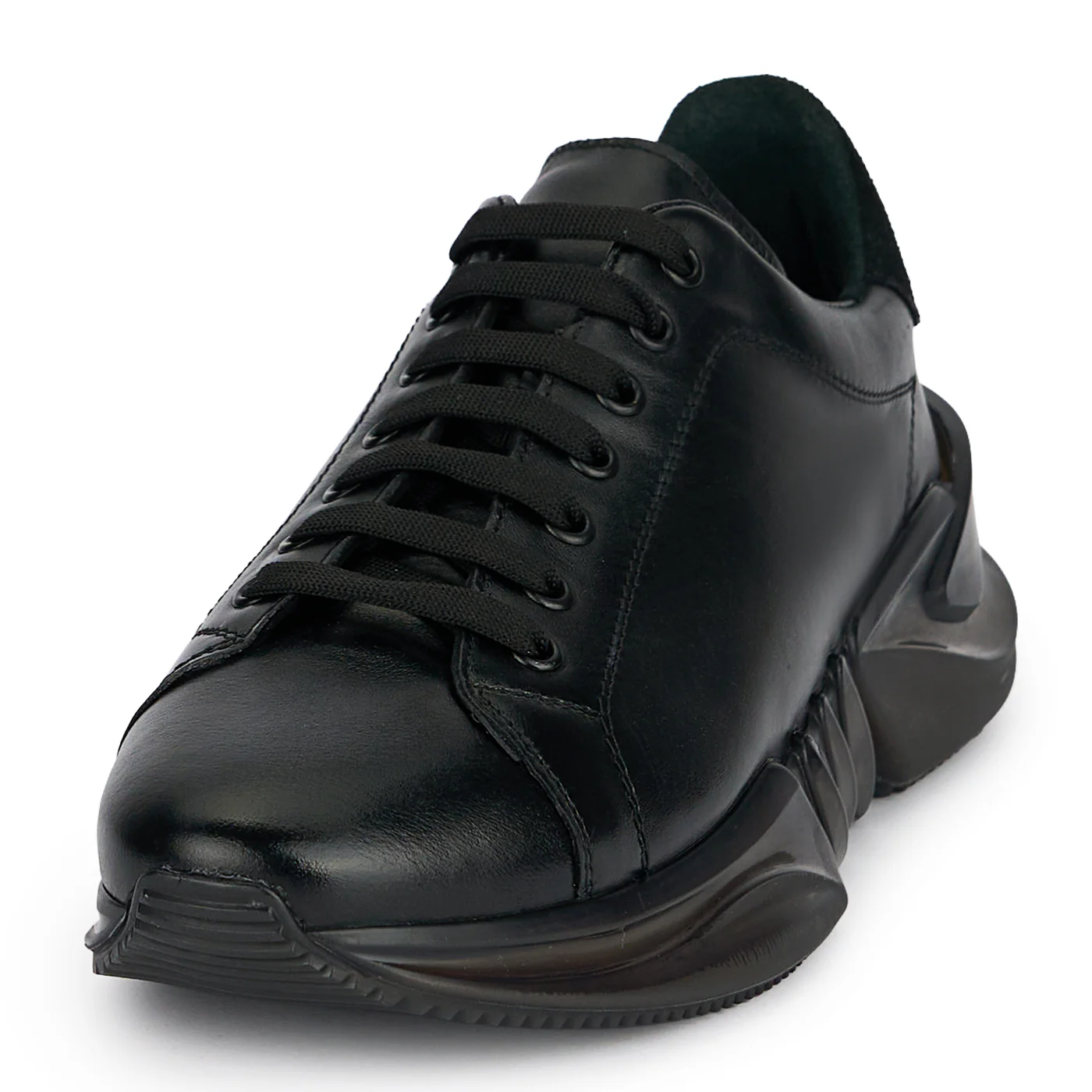 Pantofi barbati din piele naturala neagra 20011 - Image 3