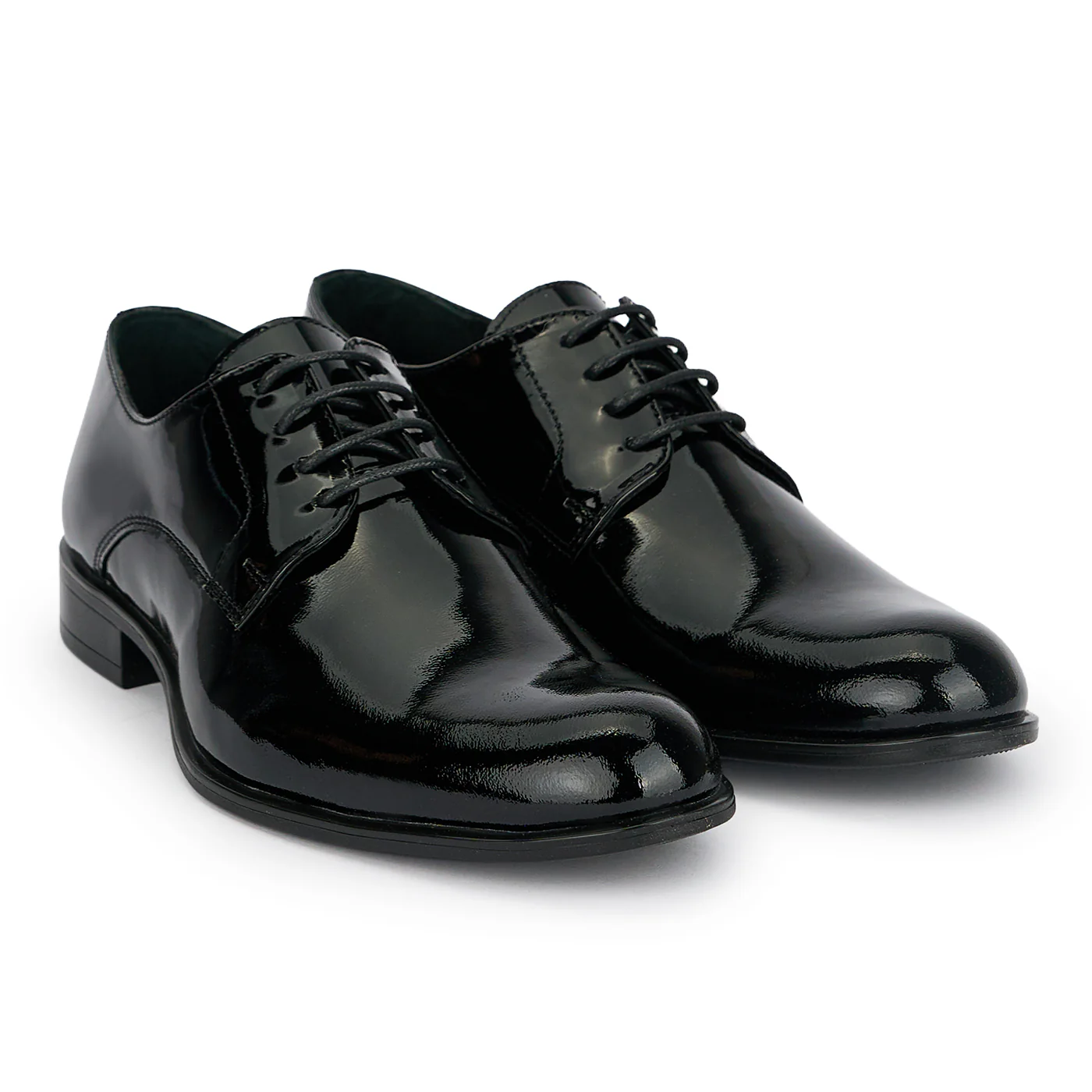 Pantofi barbati din piele naturala neagra 20014 - Image 4