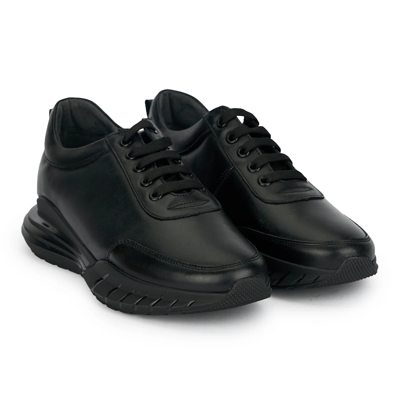 Pantofi barbati din piele naturala neagra 20030 - Image 4
