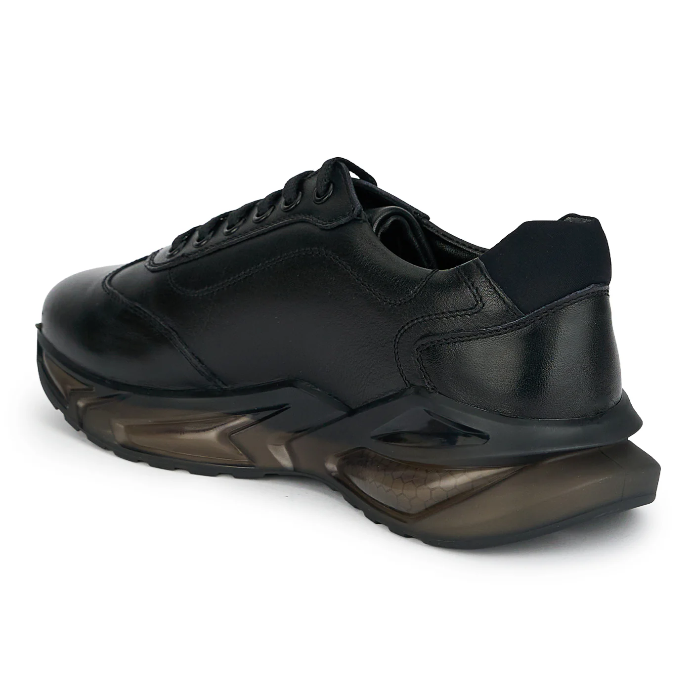 Pantofi barbati din piele naturala neagra 20032 - Image 2