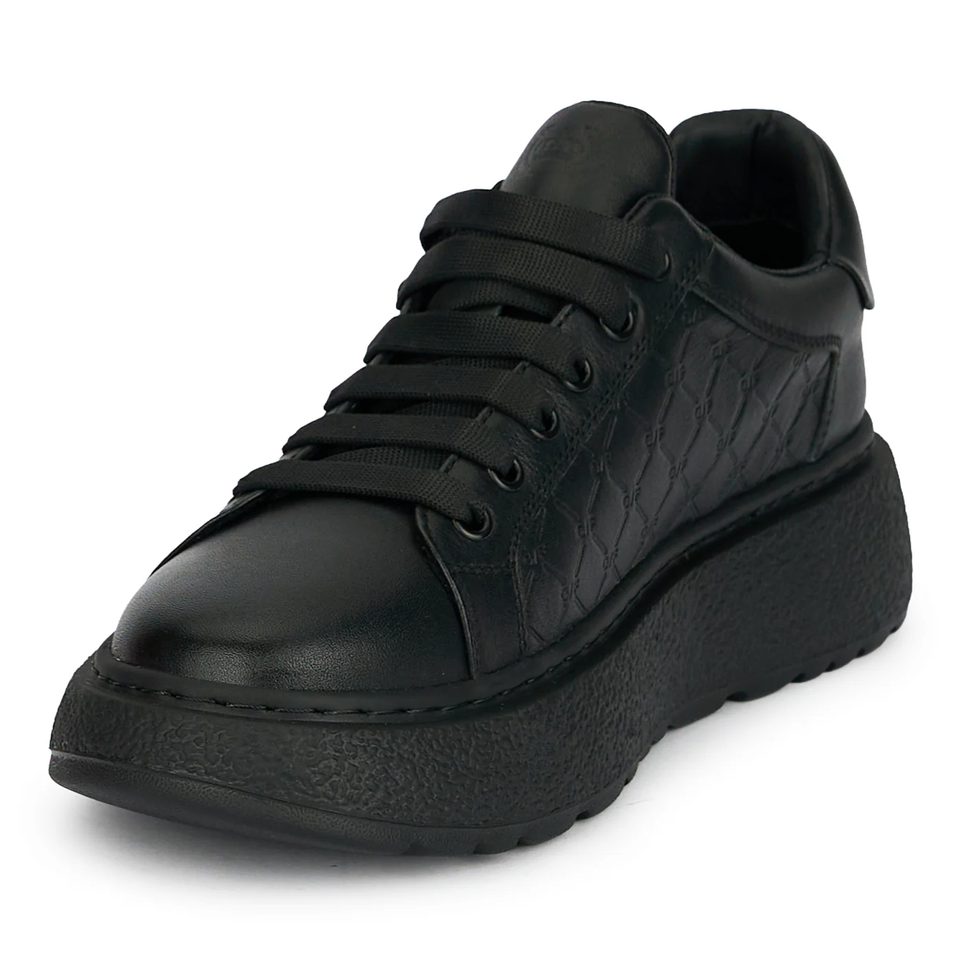 Pantofi barbati din piele naturala neagra 20037 - Image 3