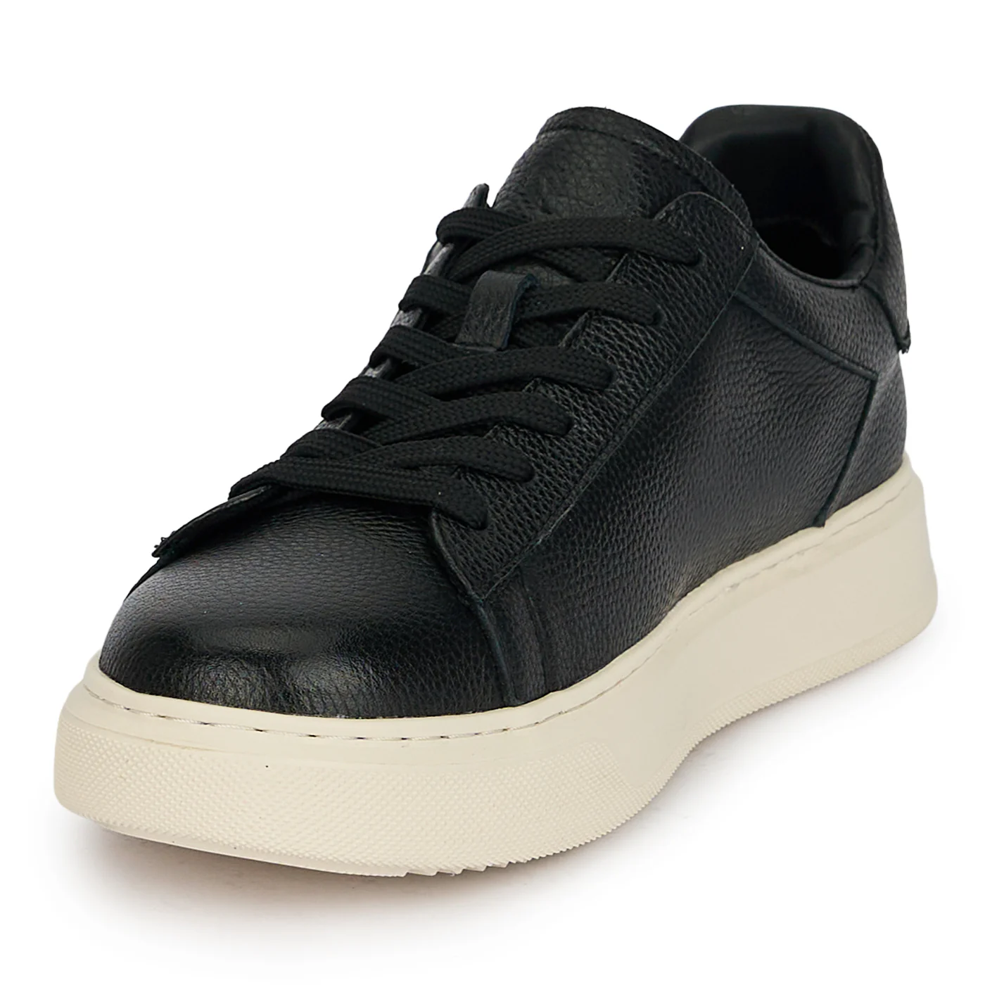 Pantofi barbati din piele naturala neagra 20048 - Image 3