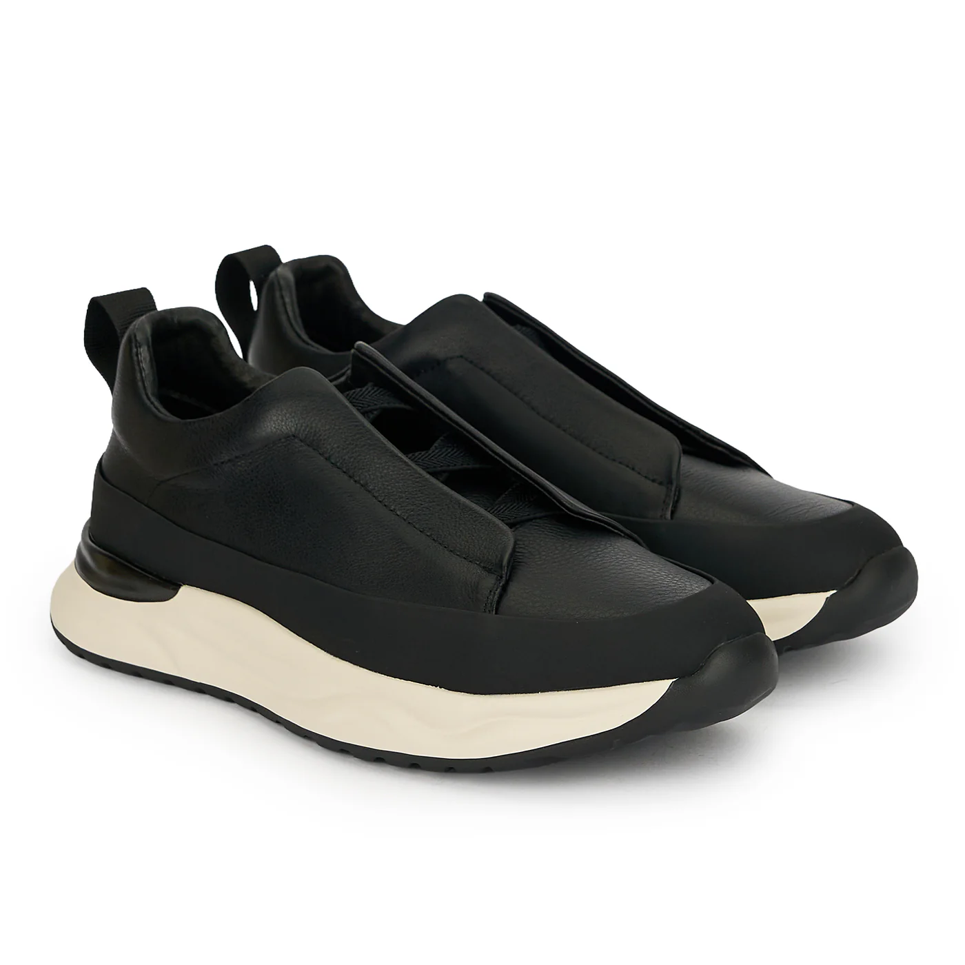Pantofi barbati din piele naturala neagra 20051 - Image 4