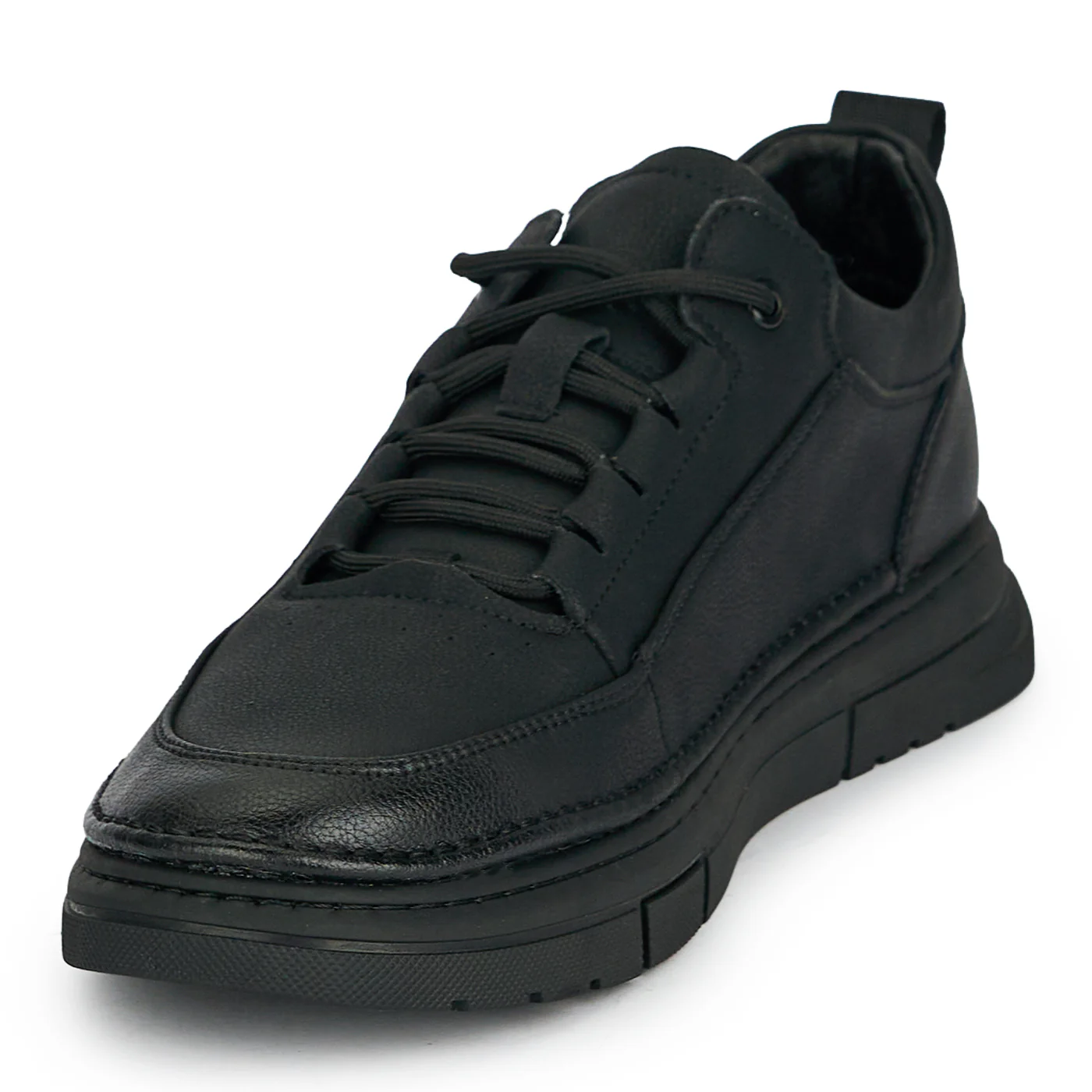 Pantofi barbati din piele naturala neagra 20060 - Image 3