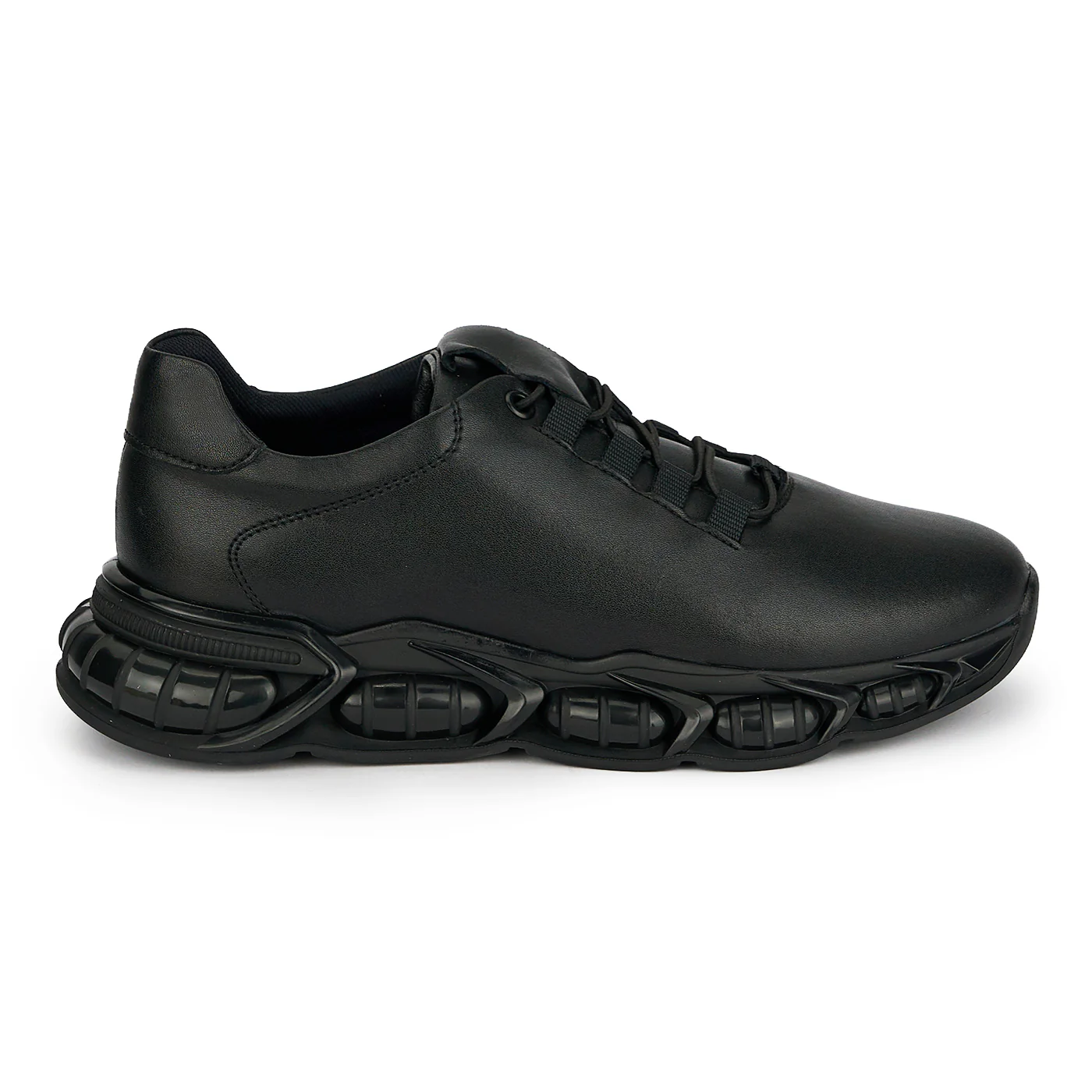 Pantofi barbati din piele naturala neagra 20073