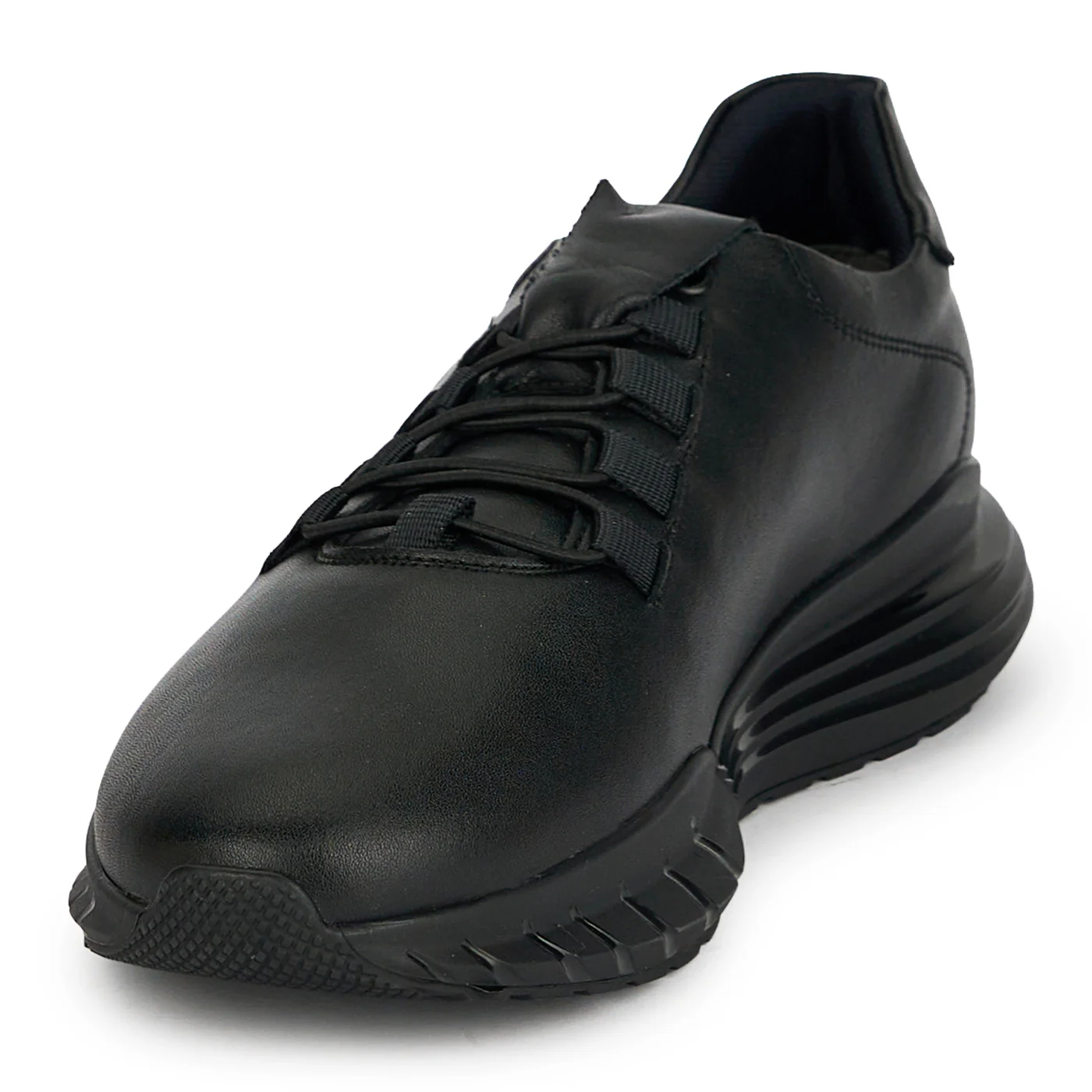 Pantofi barbati din piele naturala neagra 20079 - Image 3