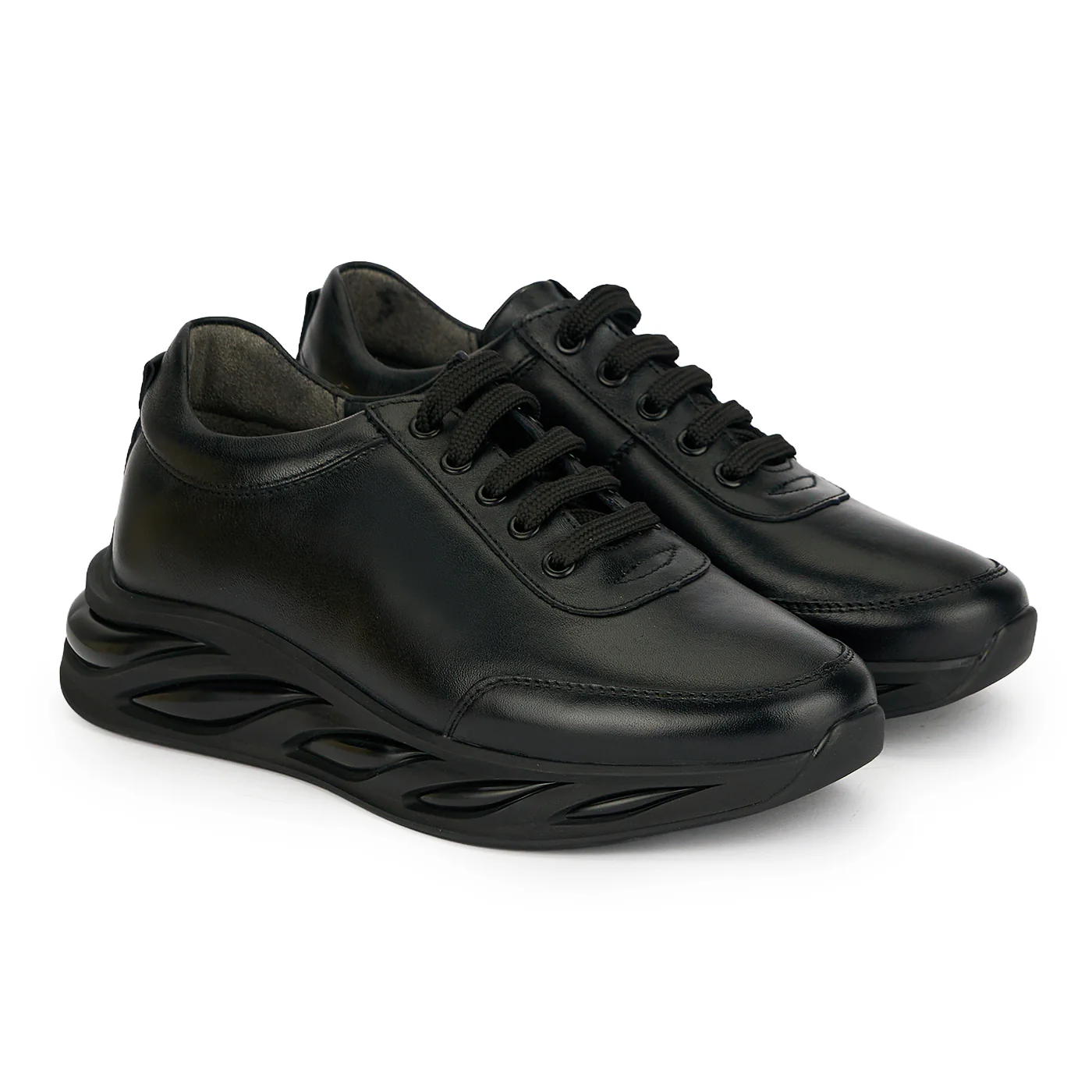 Pantofi barbati din piele naturala neagra 20081 - Image 4