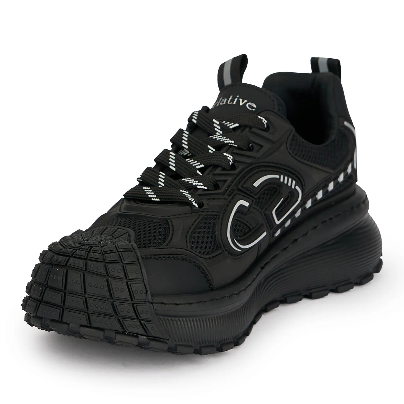 Pantofi barbati din piele naturala neagra 20117 - Image 3