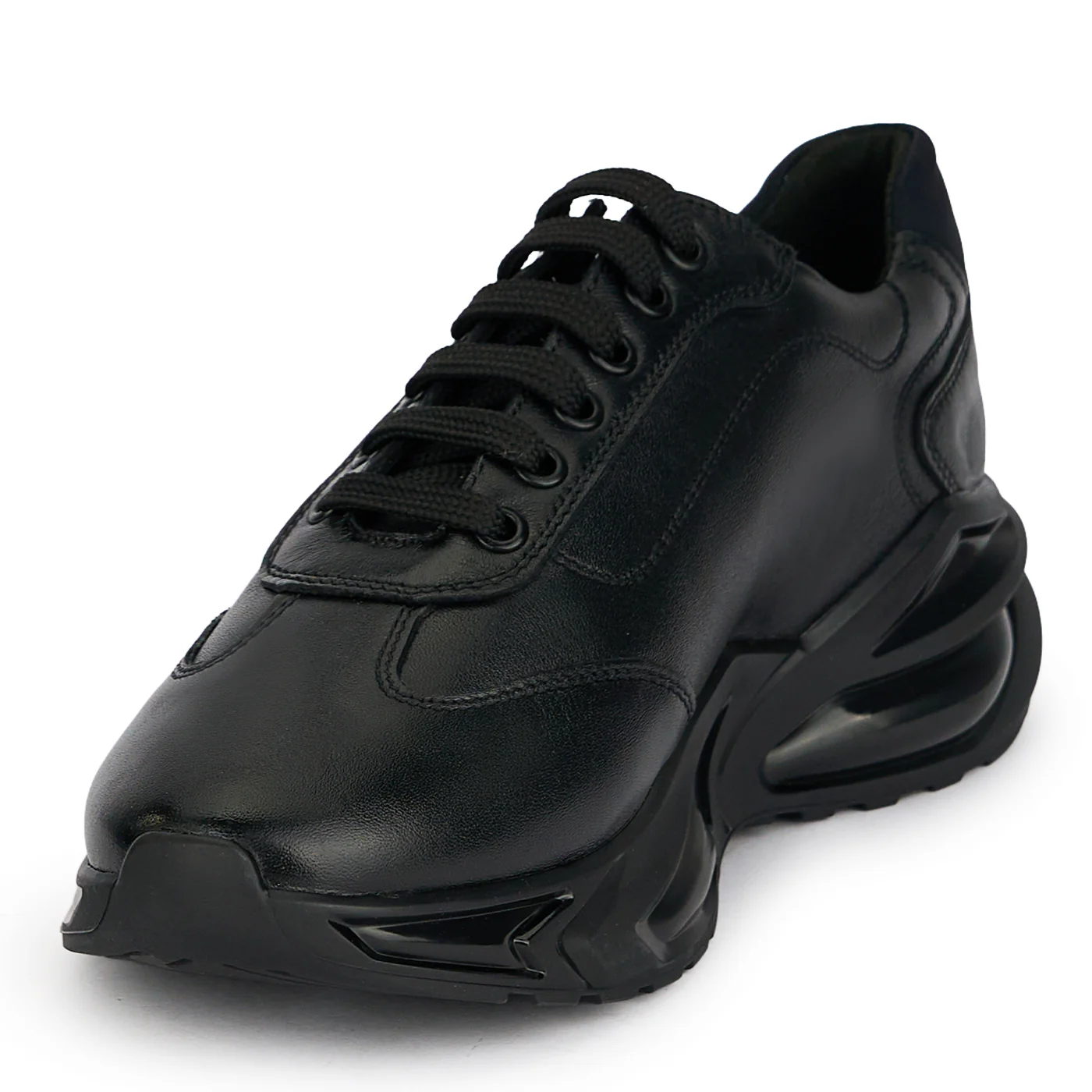 Pantofi barbati din piele naturala neagra 20141 - Image 3