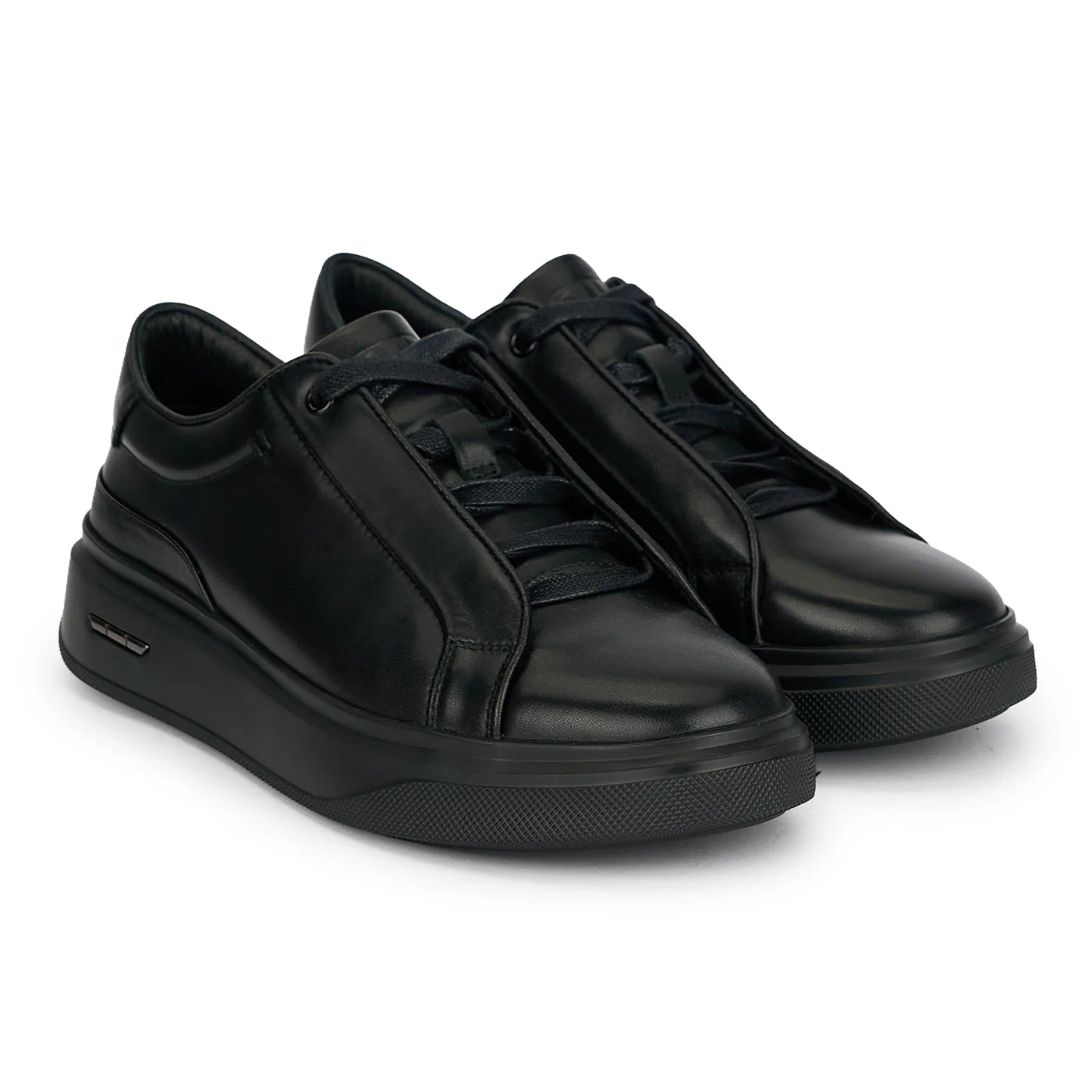 Pantofi barbati din piele naturala neagra 20153 - Image 4