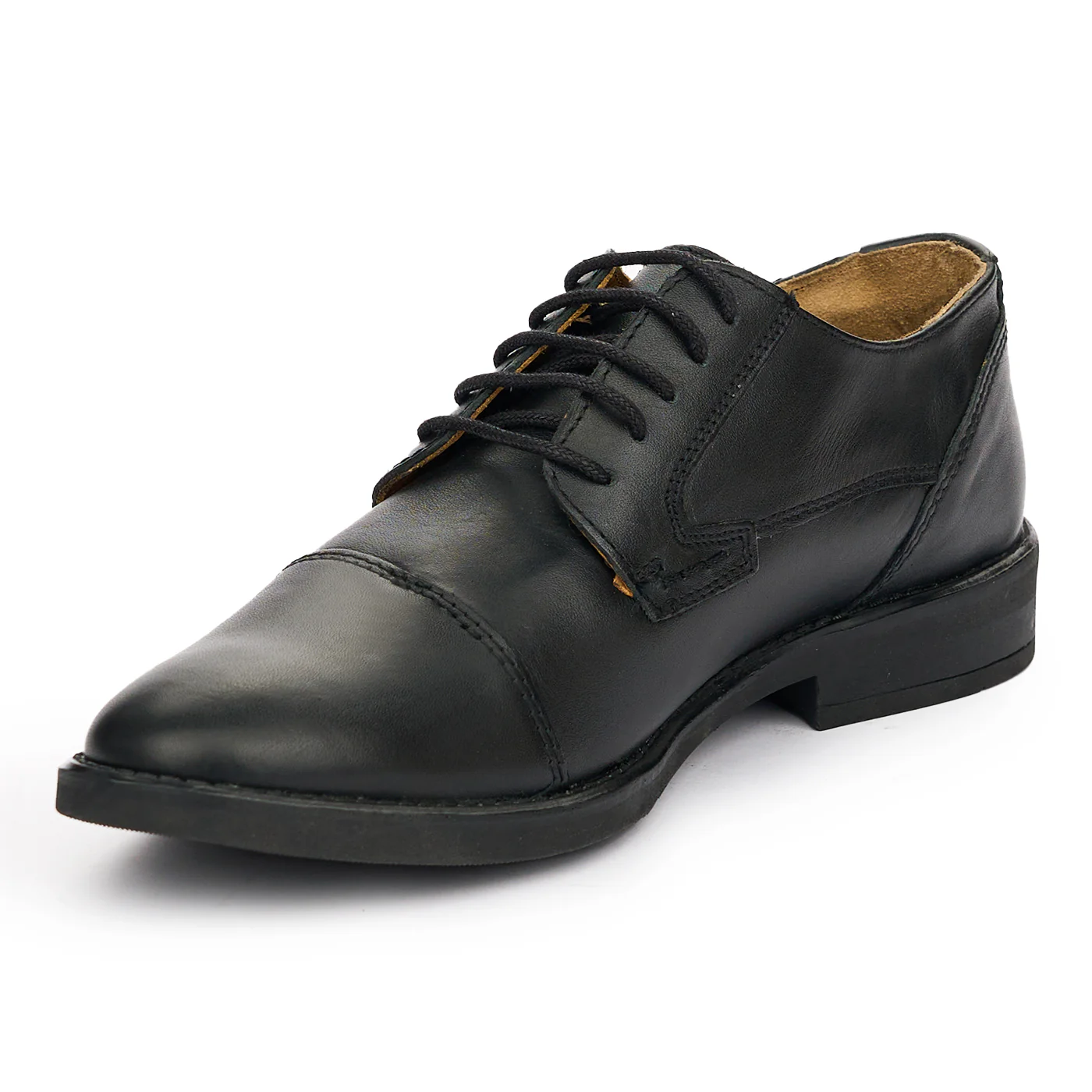 Pantofi barbati din piele naturala neagra 7421 - Image 3