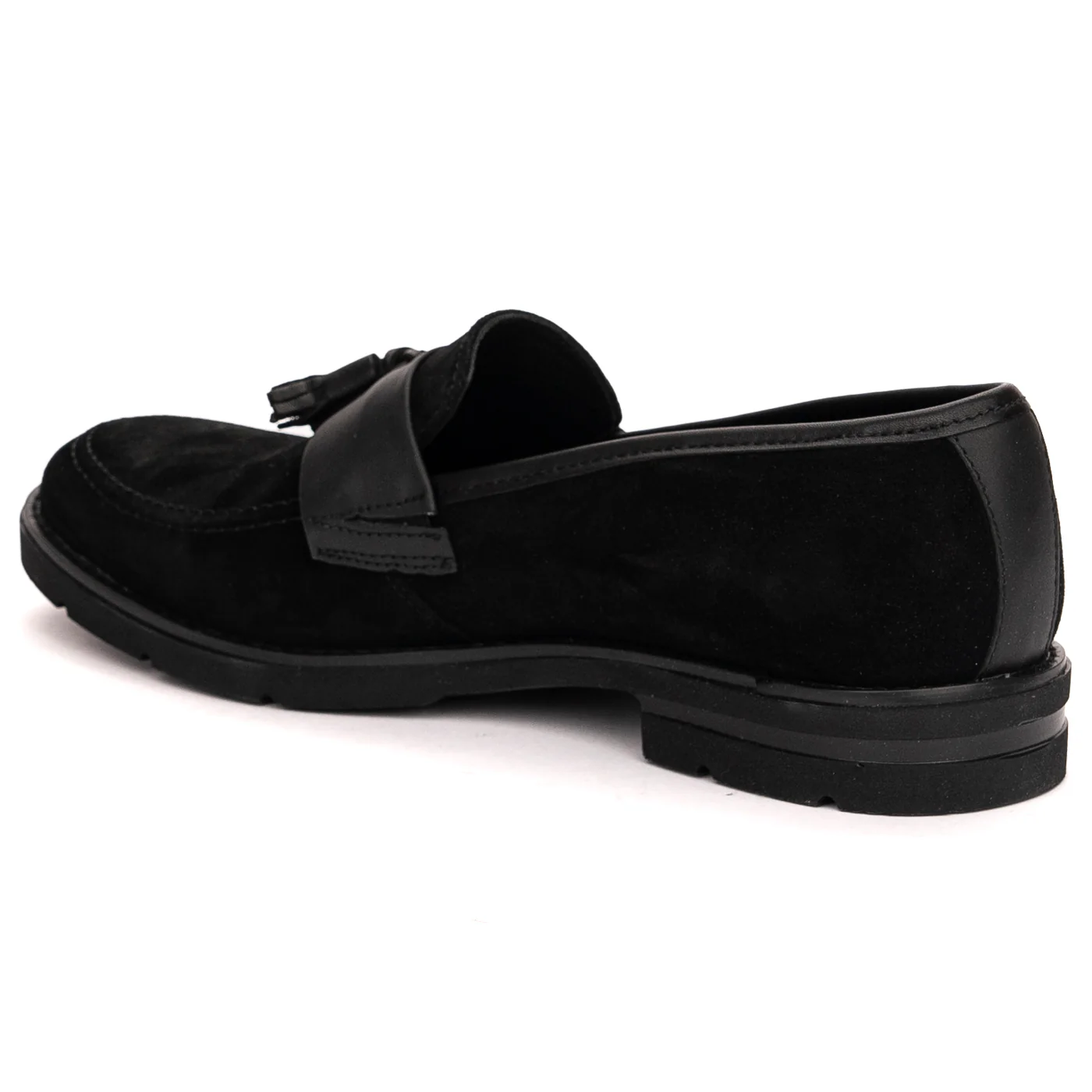 Pantofi barbati din piele naturala neagra 7515 - Image 2