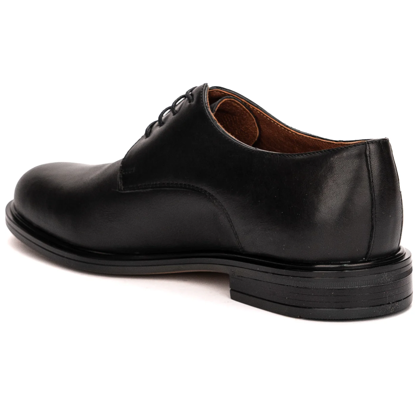 Pantofi barbati din piele naturala neagra 7521 - Image 2