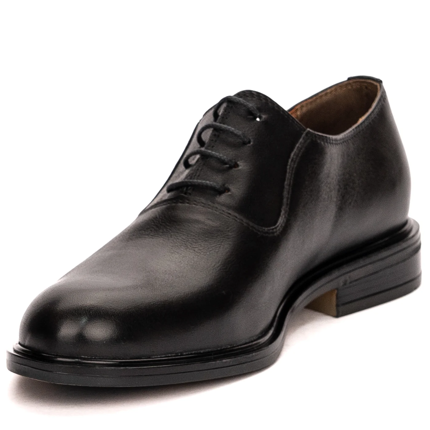 Pantofi barbati din piele naturala neagra 7522 - Image 3