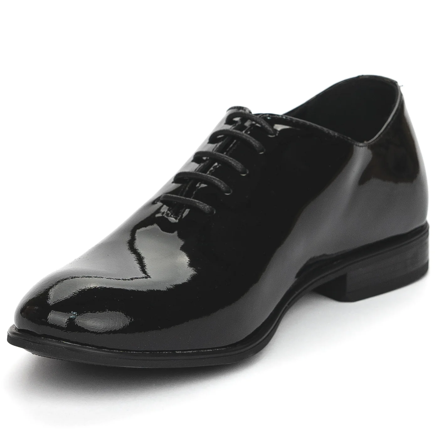 Pantofi barbati din piele naturala neagra 7541 - Image 3