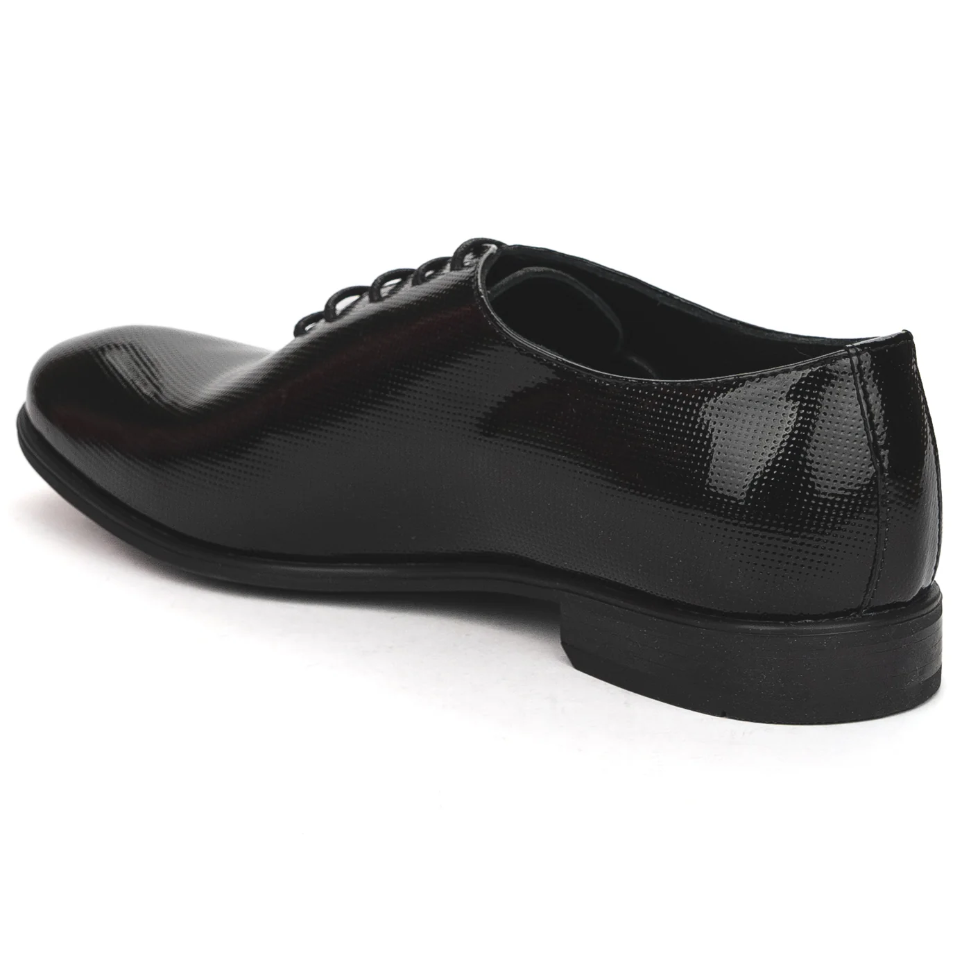 Pantofi barbati din piele naturala neagra 7543 - Image 2